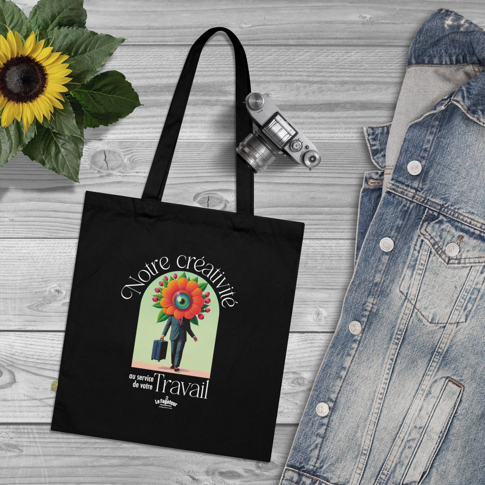 Vibrant Art - Tote Bag - coton biologique eco-friendly