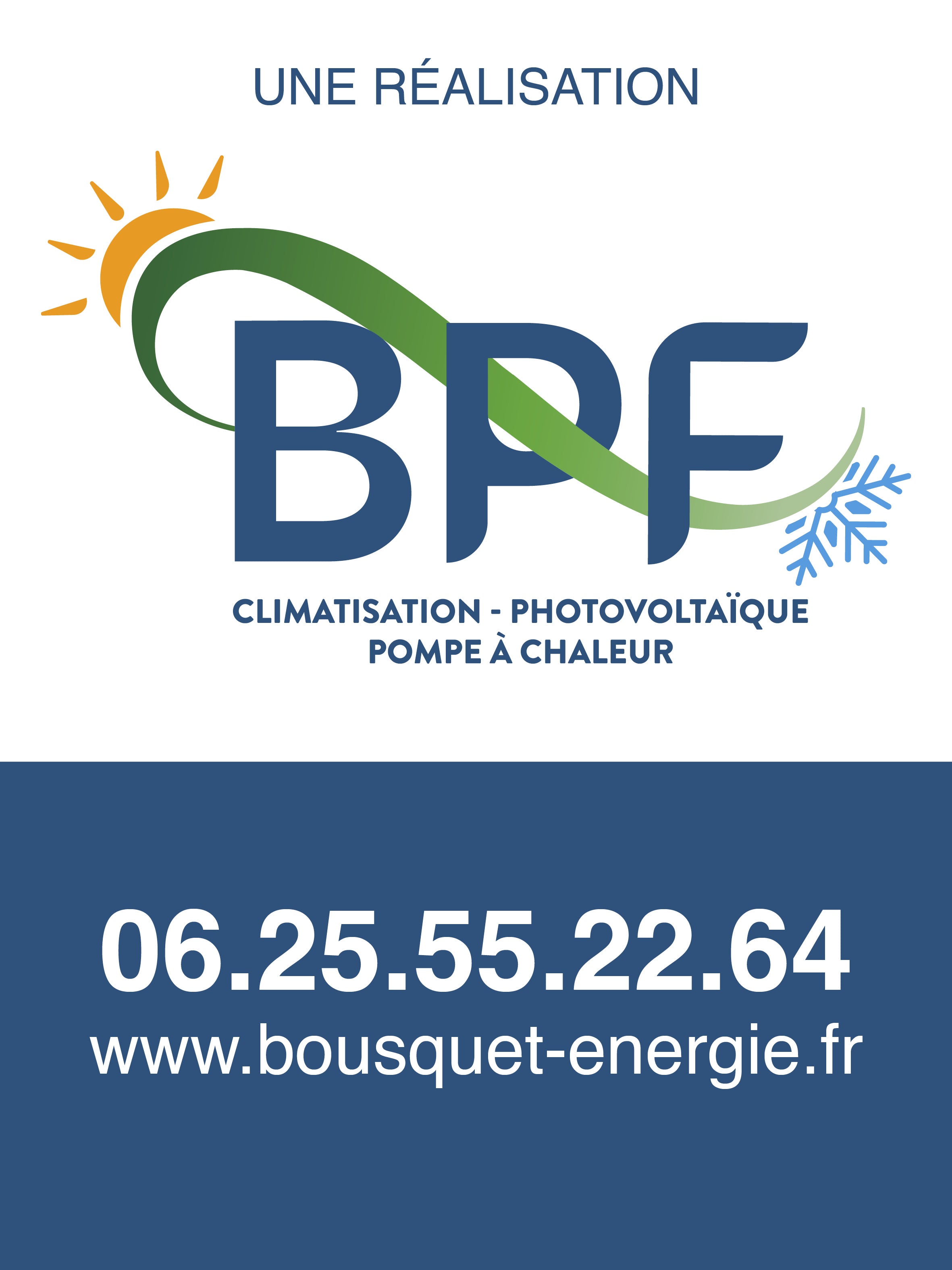 BPF - Lot de 10 panneaux chantier