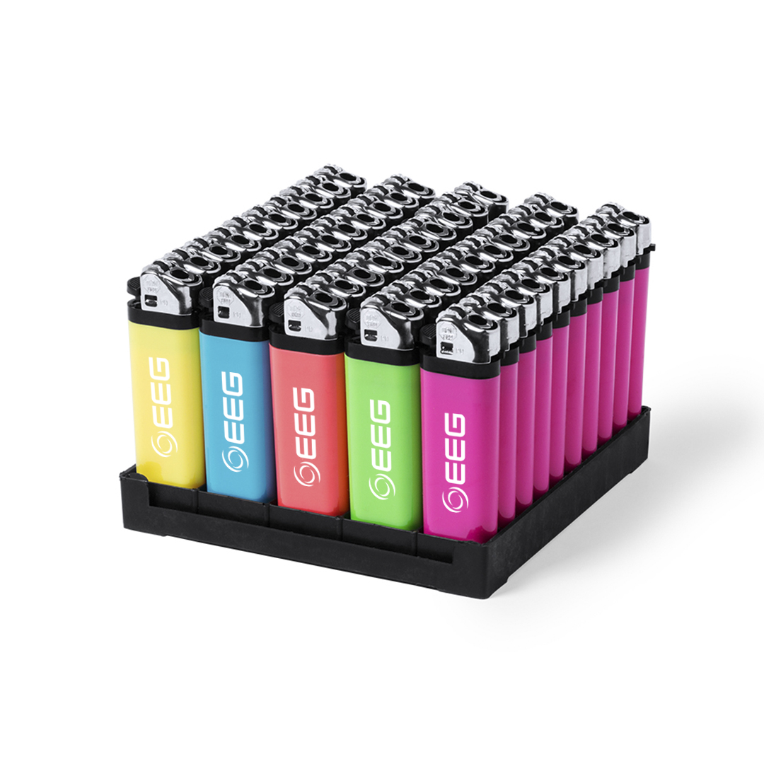 EEG - Lot de 100 briquets panaché personnalisés