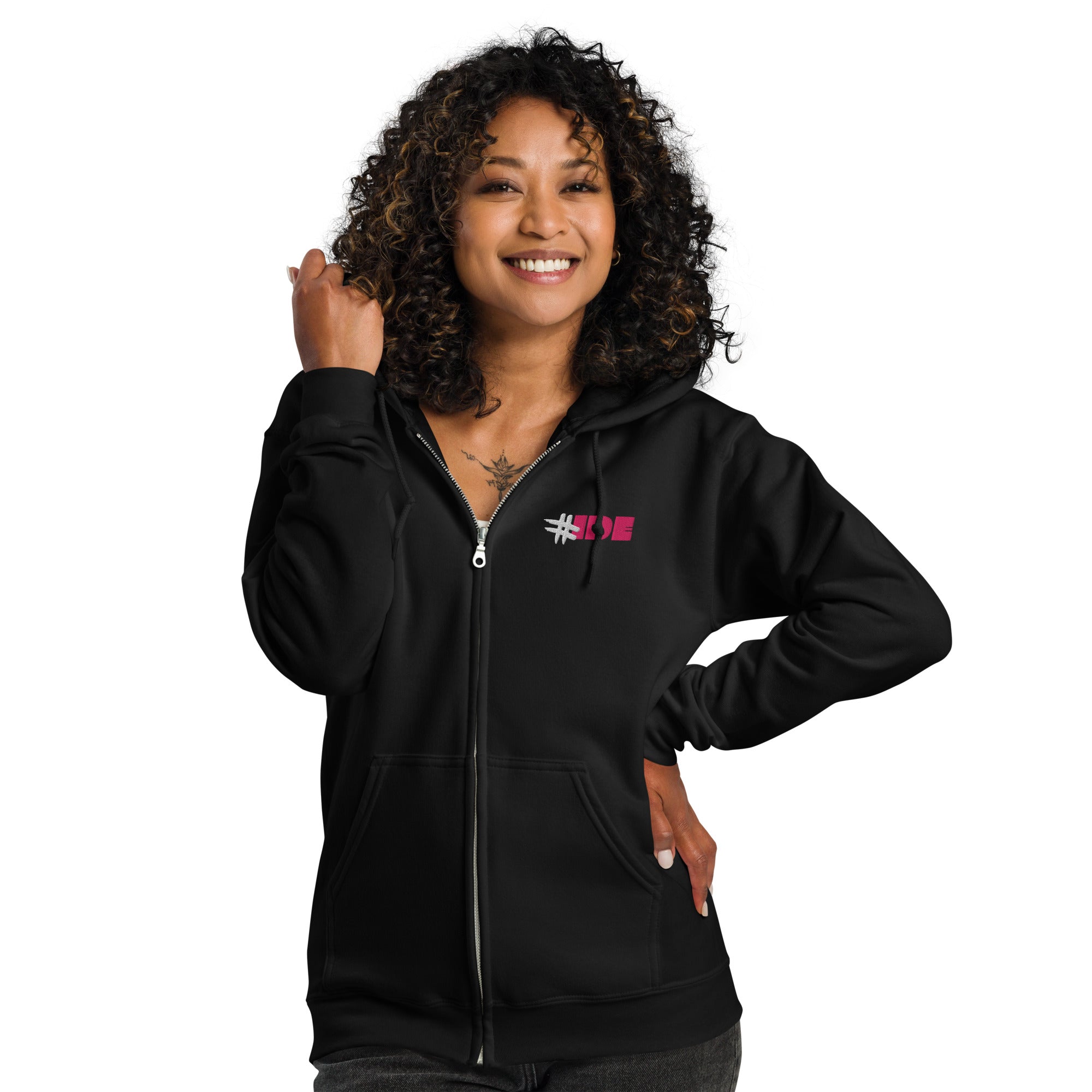 IDE-infirmiere-sweat-capuche-zippe-brode-lolo-le-soignant