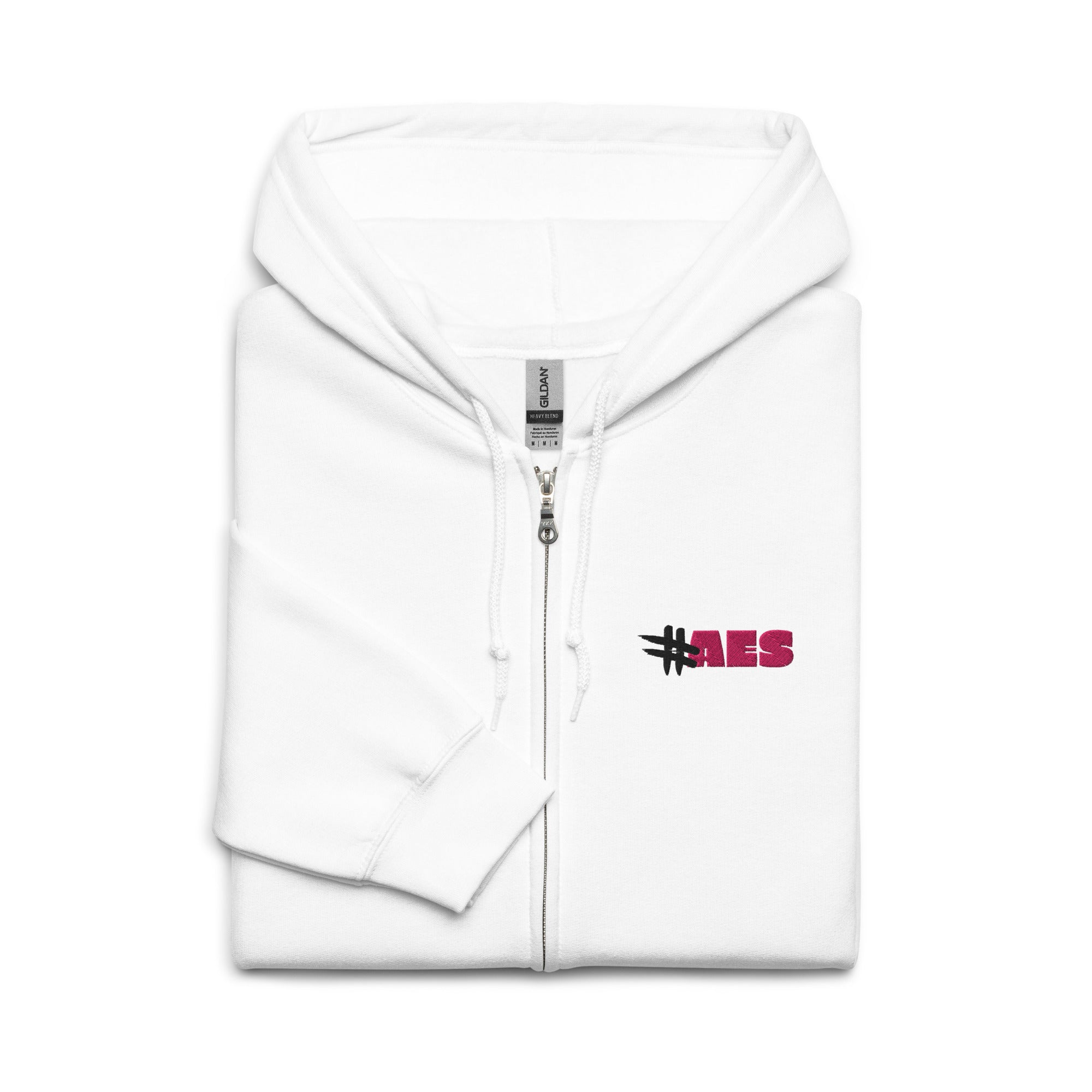 aes-accompagnant-educatif-social-lolo-le-soignant-sweat-zippe-brode-blanc-rose