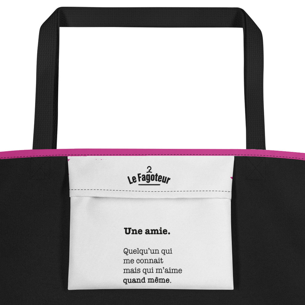 Amie - Définition - Tote bag large all over