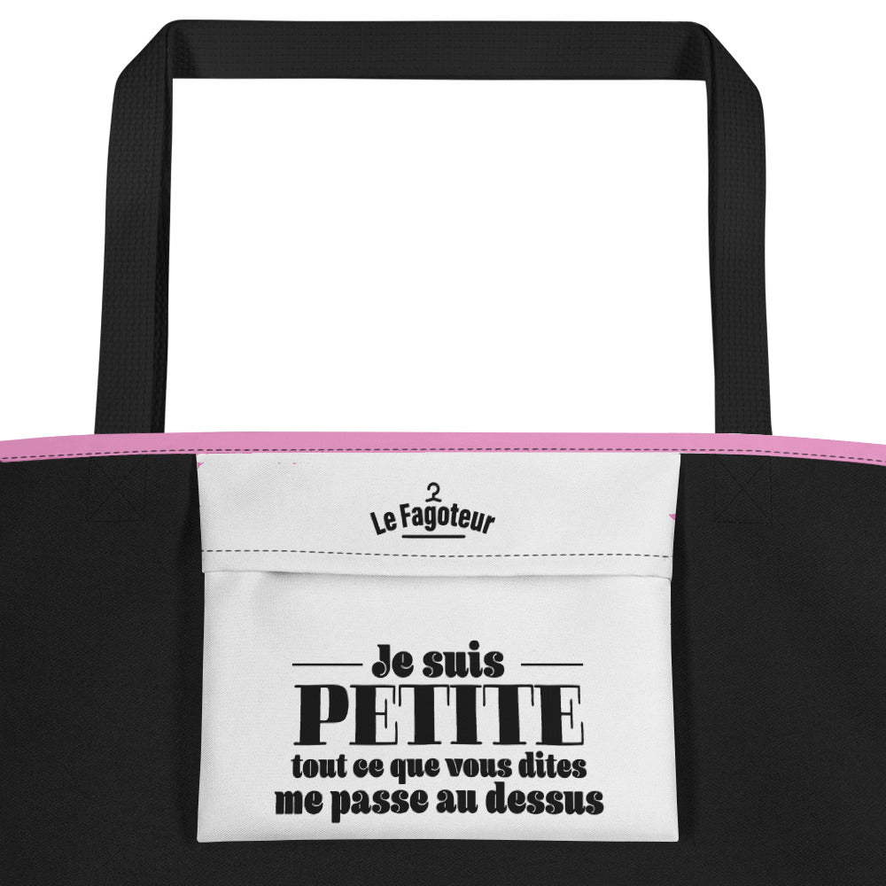 Je suis petite - Tote bag large all over
