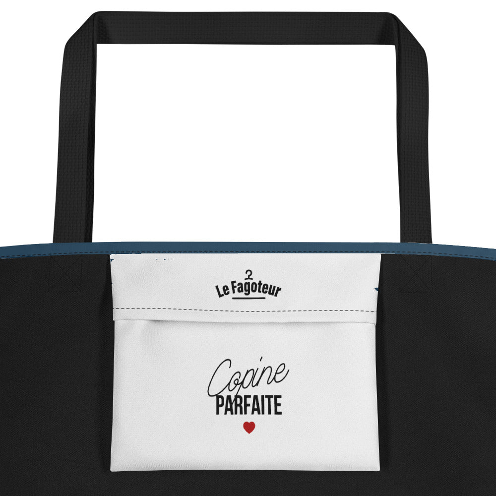 Copine parfaite - Tote bag large all over