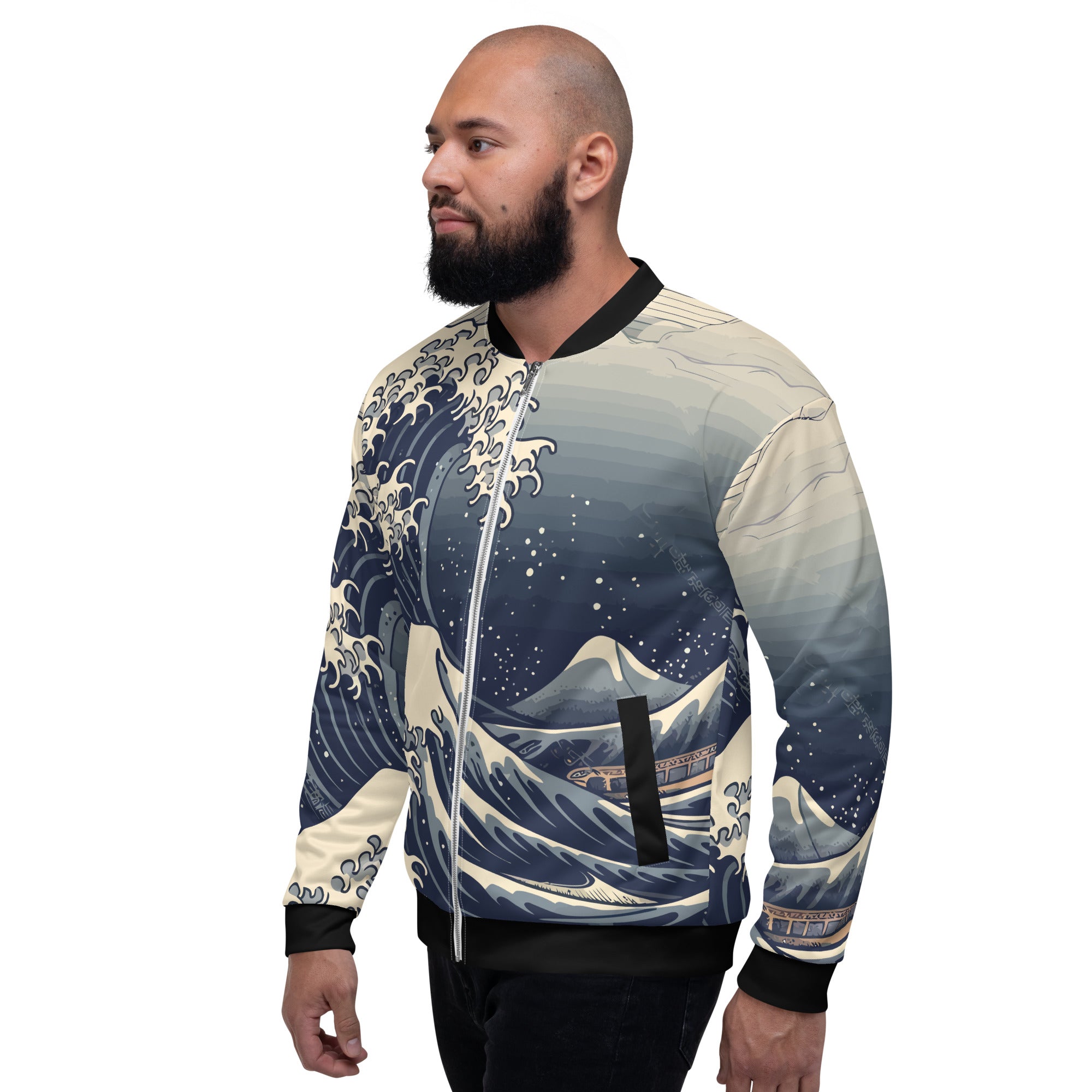 Vague Asitatique - Veste de bombardier unisexe