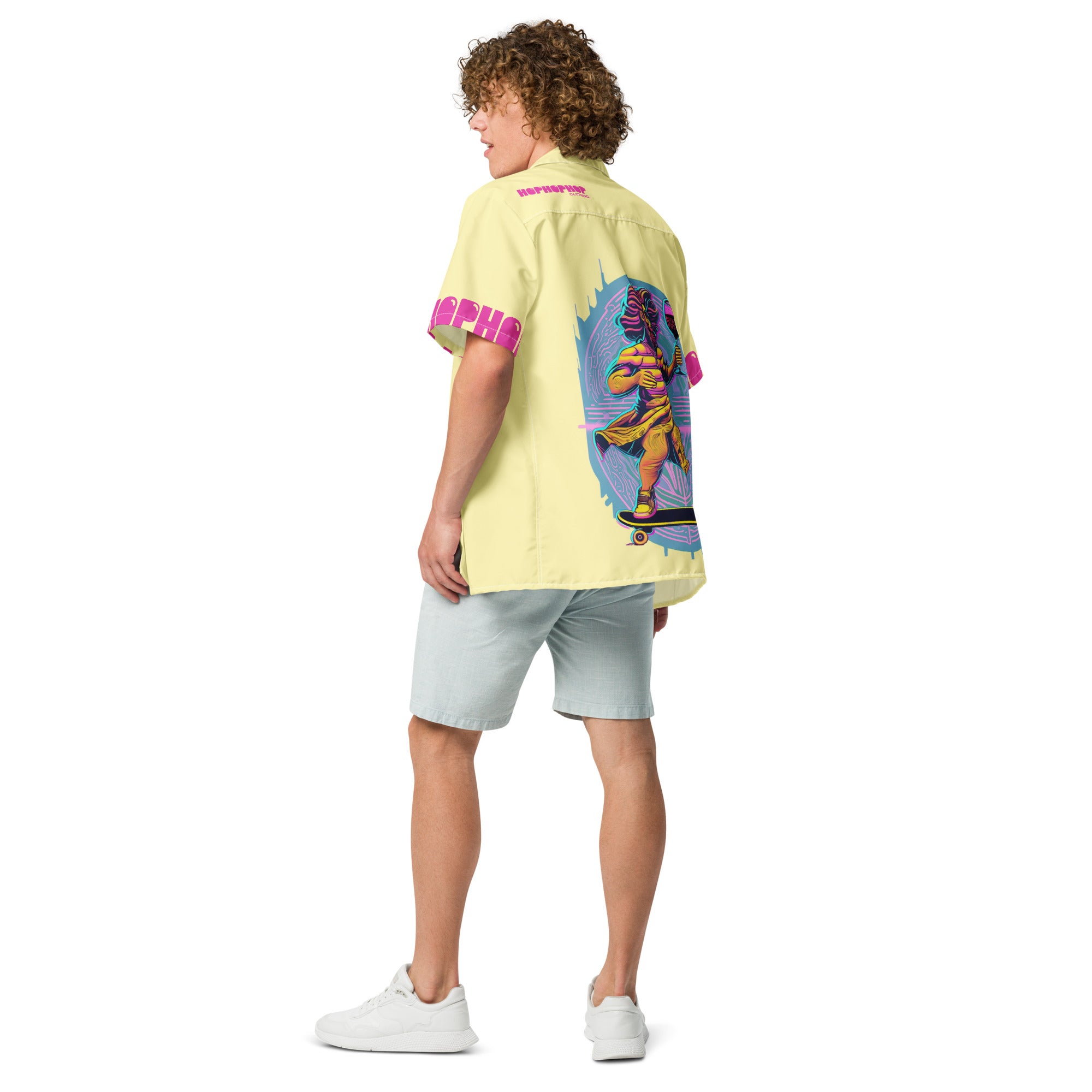 Hop Hop Hop - DVS - Ganesh Goes Vinas - Chemise à boutons unisexe