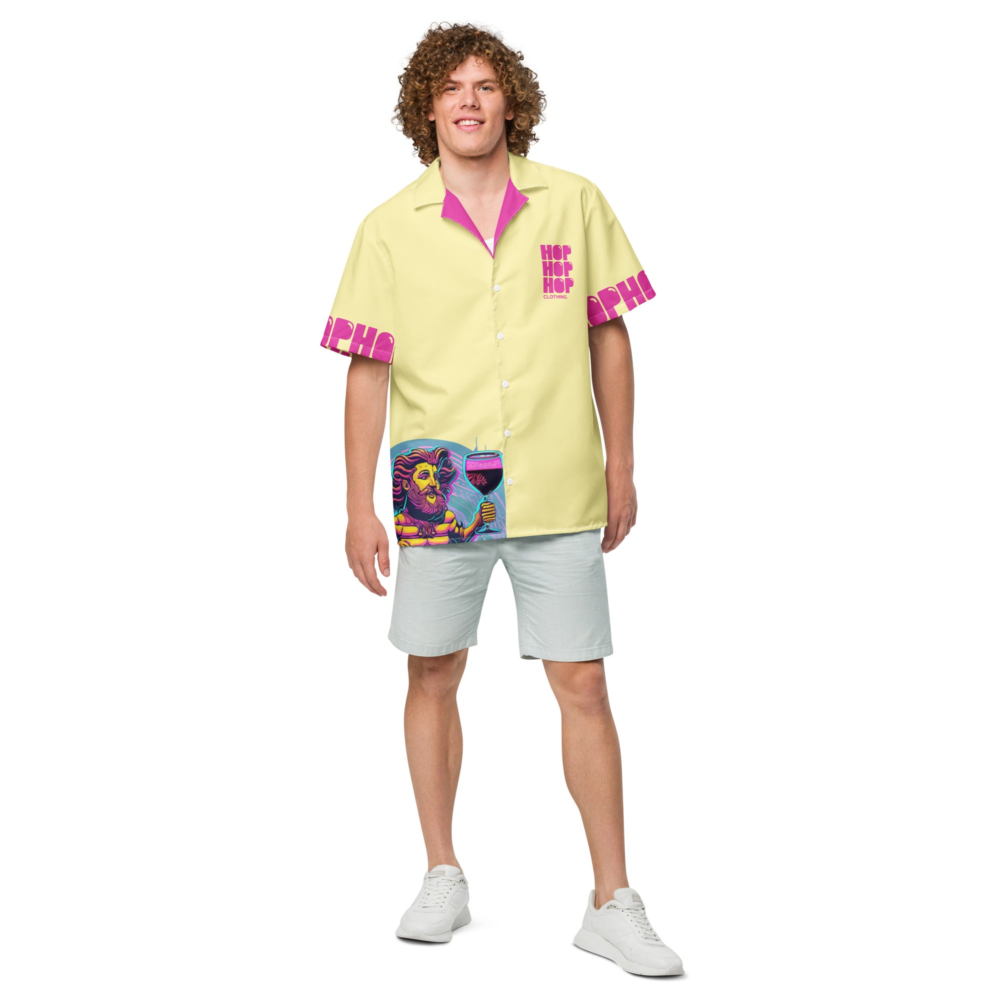 Hop Hop Hop - DVS - Ganesh Goes Vinas - Chemise à boutons unisexe