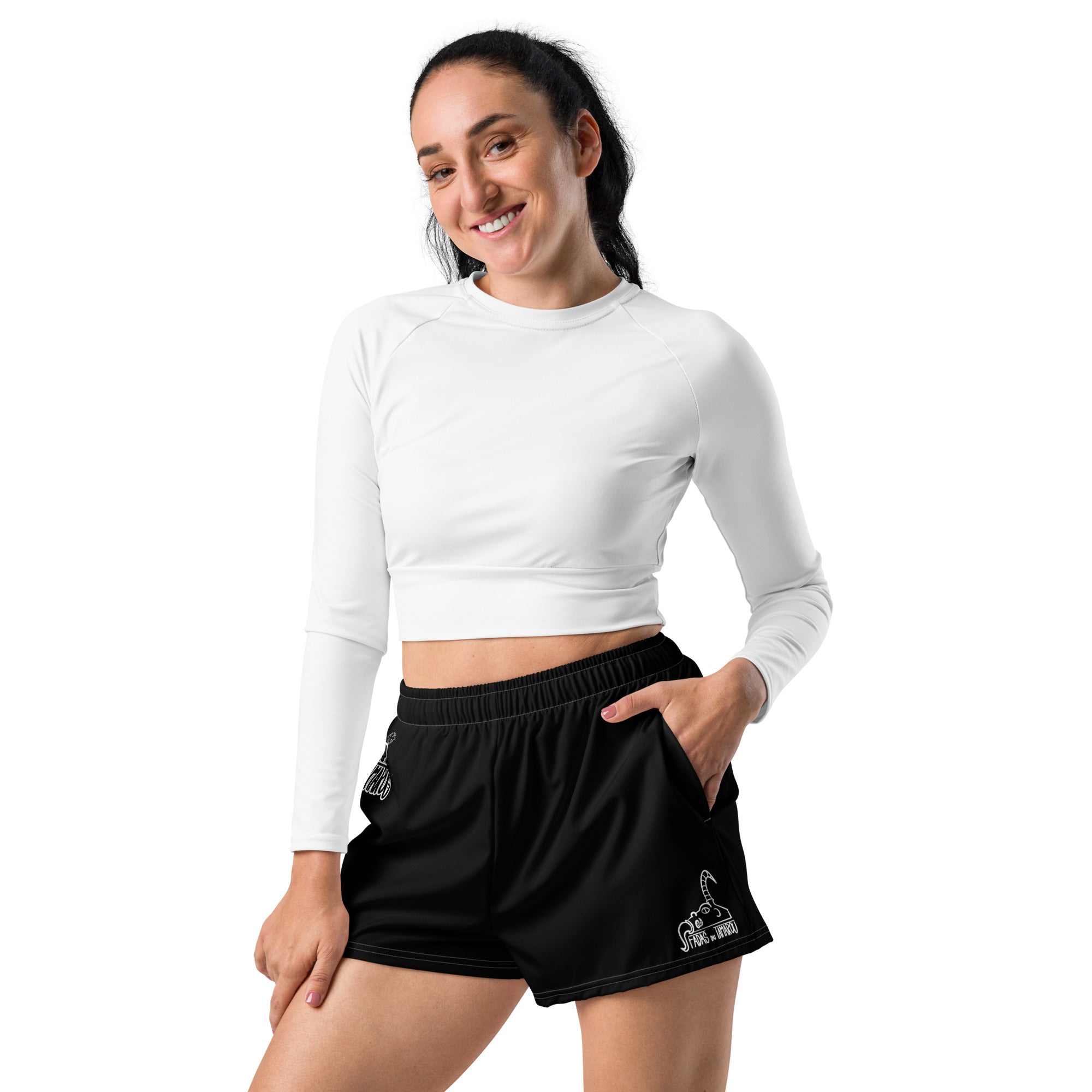 Fadas du Tamarou - Short de sport recyclé all over femme