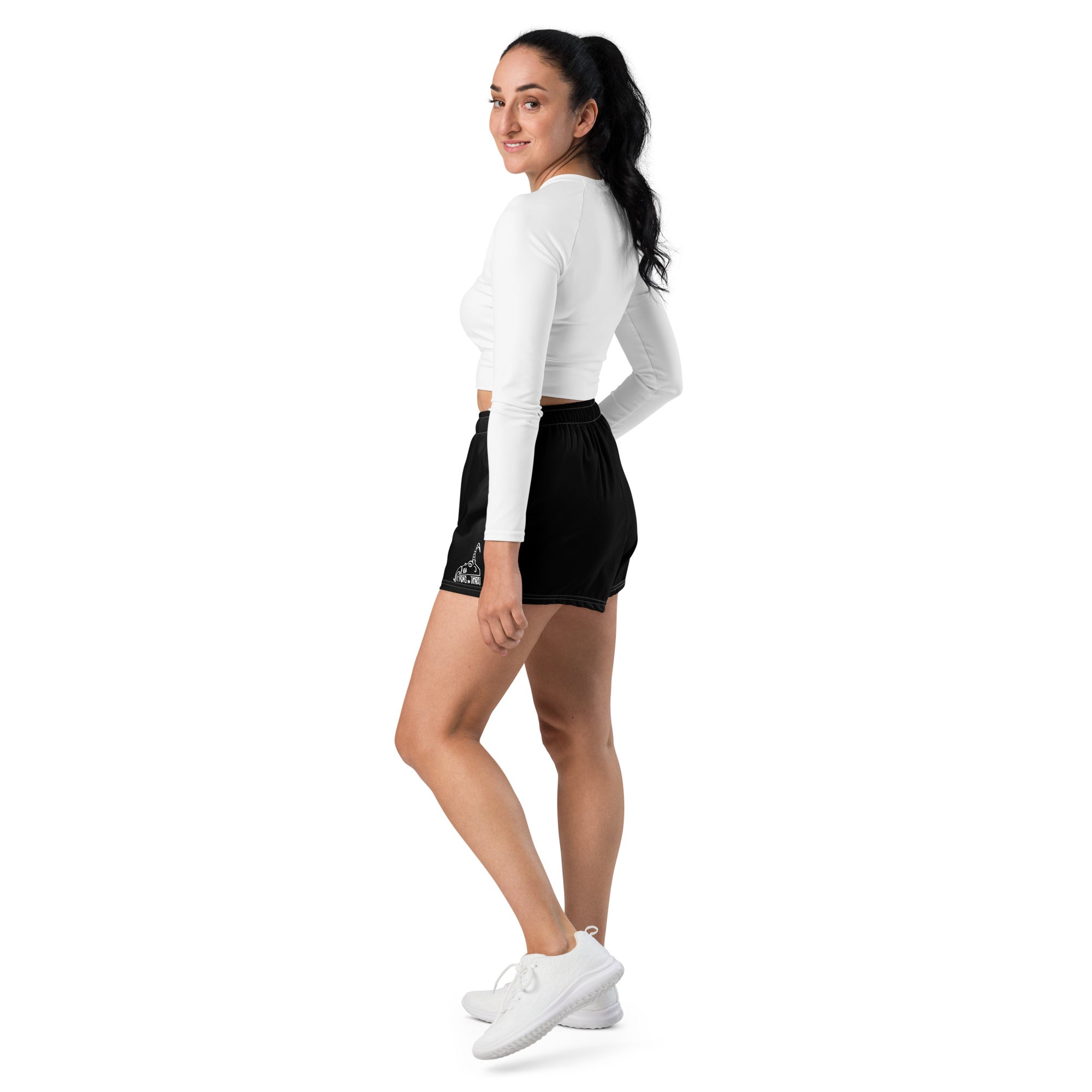 Fadas du Tamarou - Short de sport recyclé all over femme