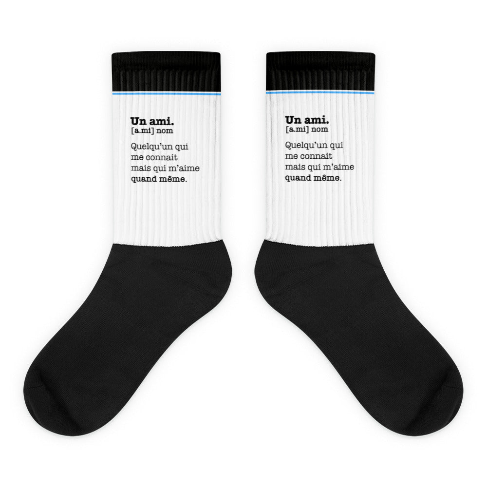 Ami - Définition - Chaussettes
