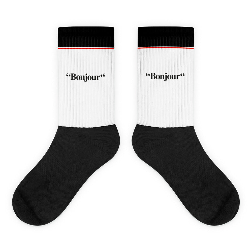 "Bonjour" - Chaussettes