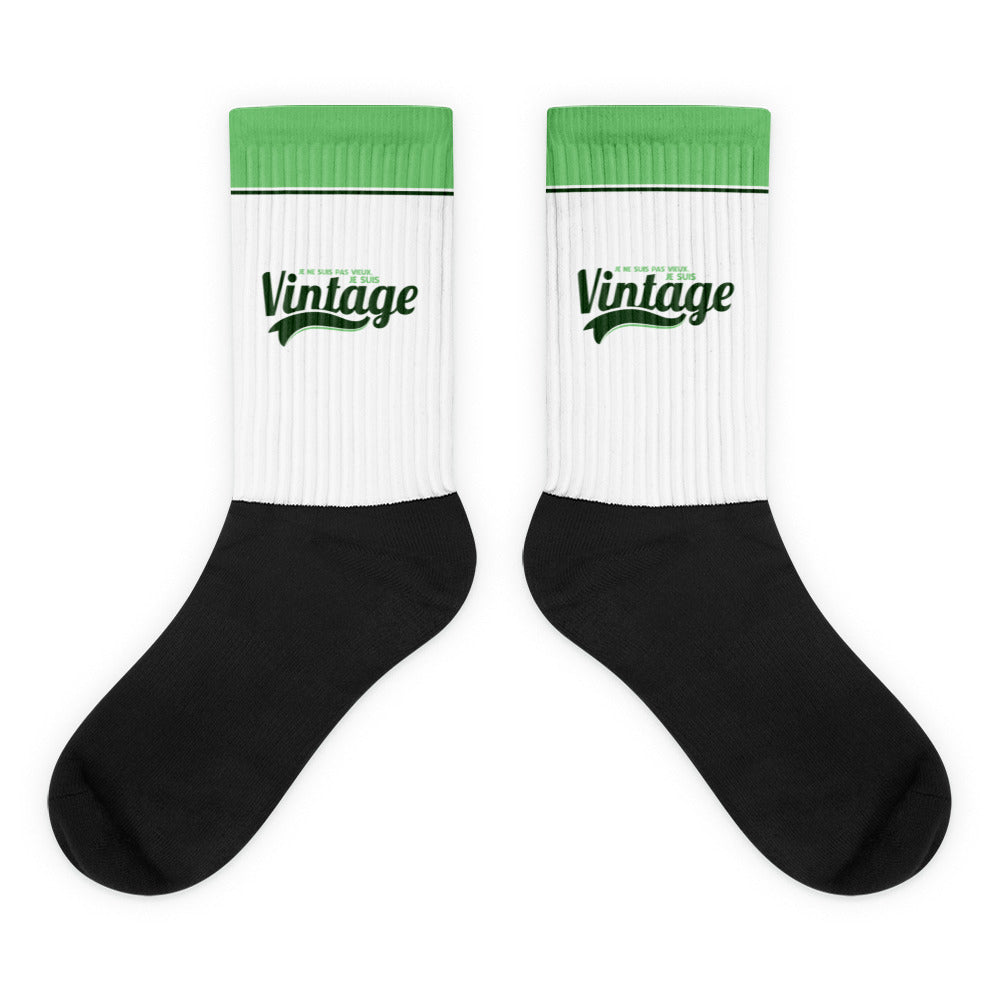 Je suis pas vieux, je suis vintage - Chaussettes
