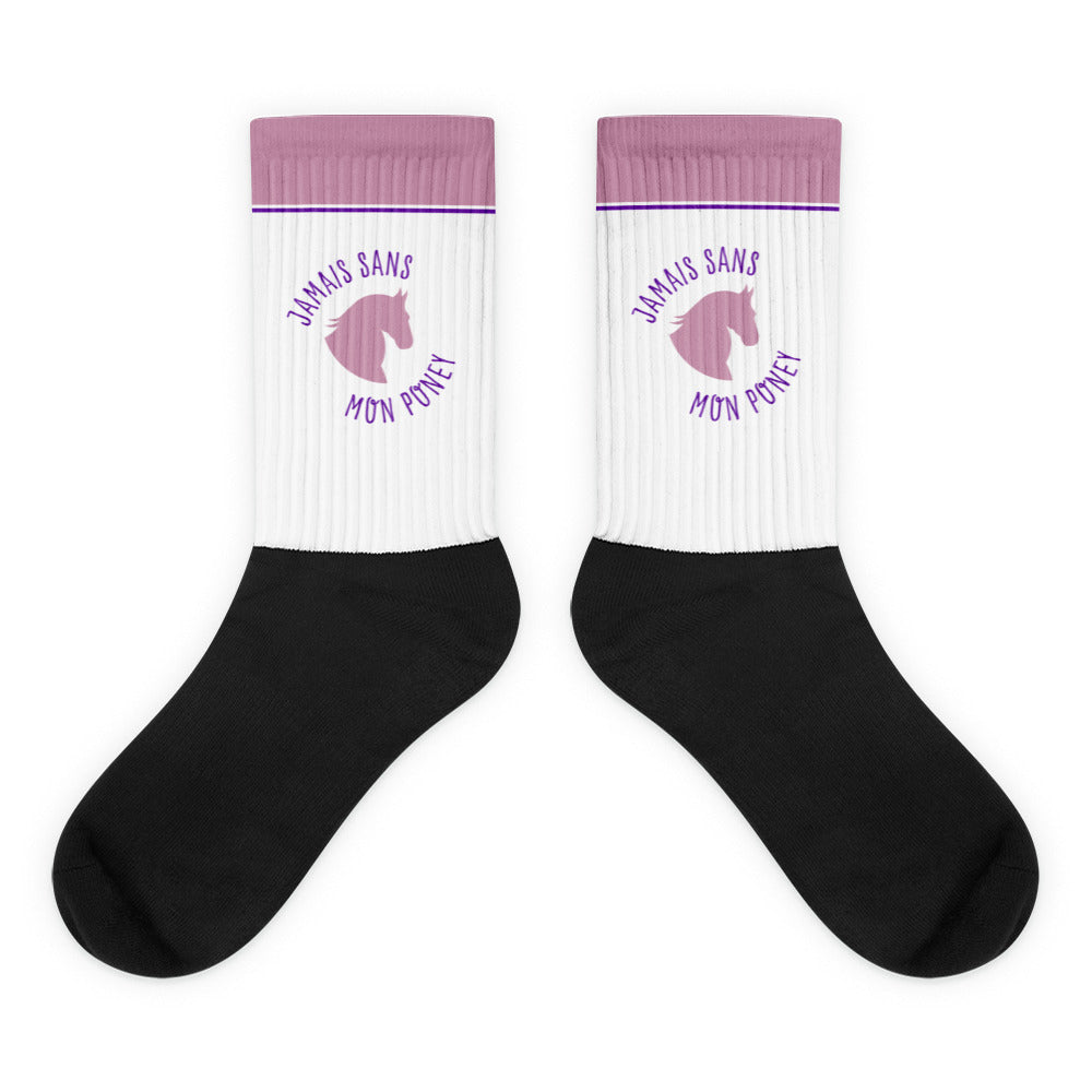 Jamais sans mon poney - Chaussettes