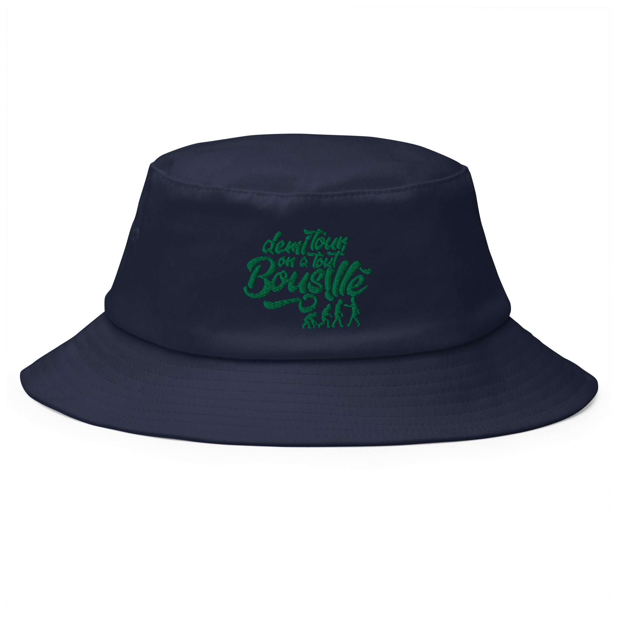 Demi tour - Bob Old School - Brodé
