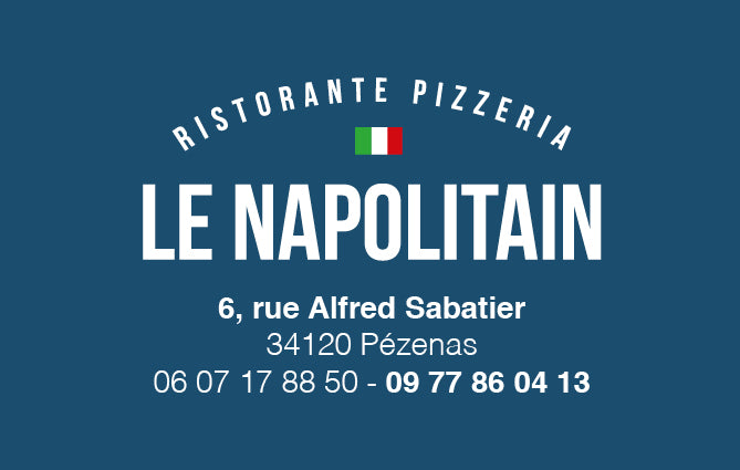 Le Napolitain - Carte de visite - haut de gamme