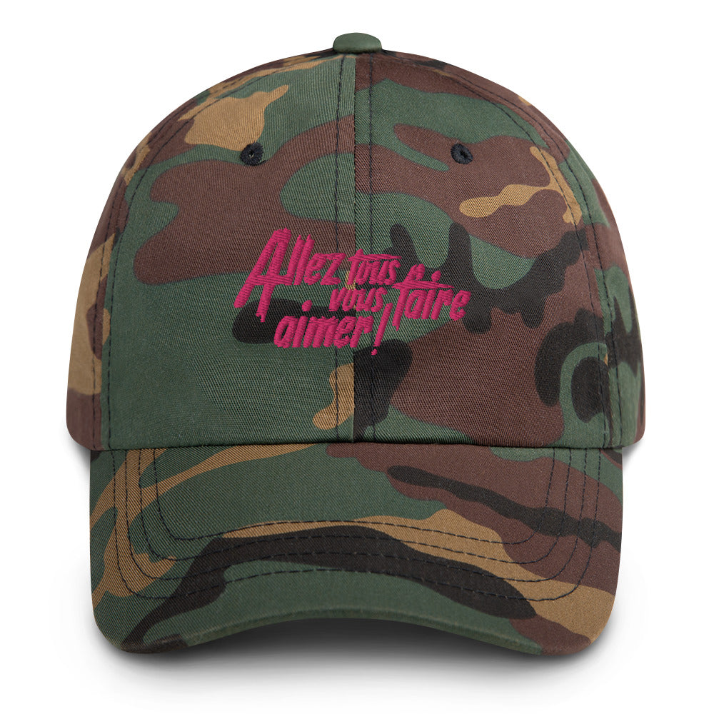 Allez tous vous faire aimer - Casquette de Baseball - Brodée