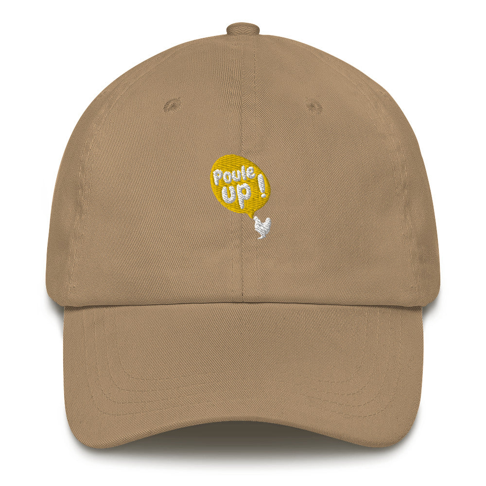 Poule up - Casquette de Baseball - Brodée