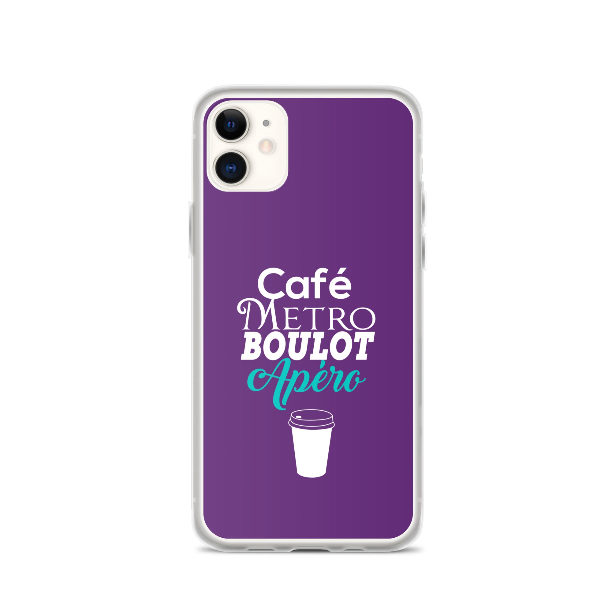 Café Métro Boulot Apéro - Coque pour iPhone®