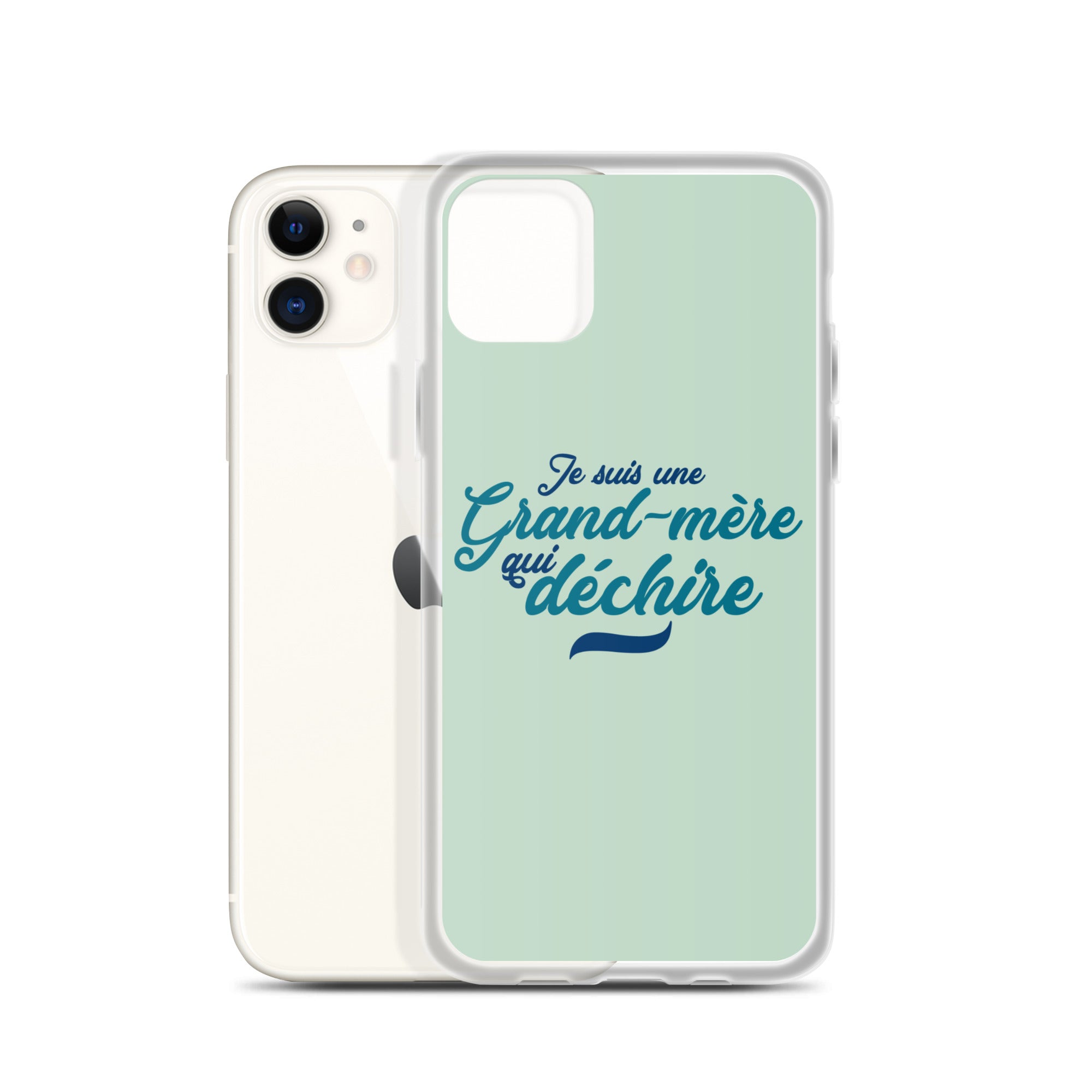Grand-mère qui déchire - Coque pour iPhone®