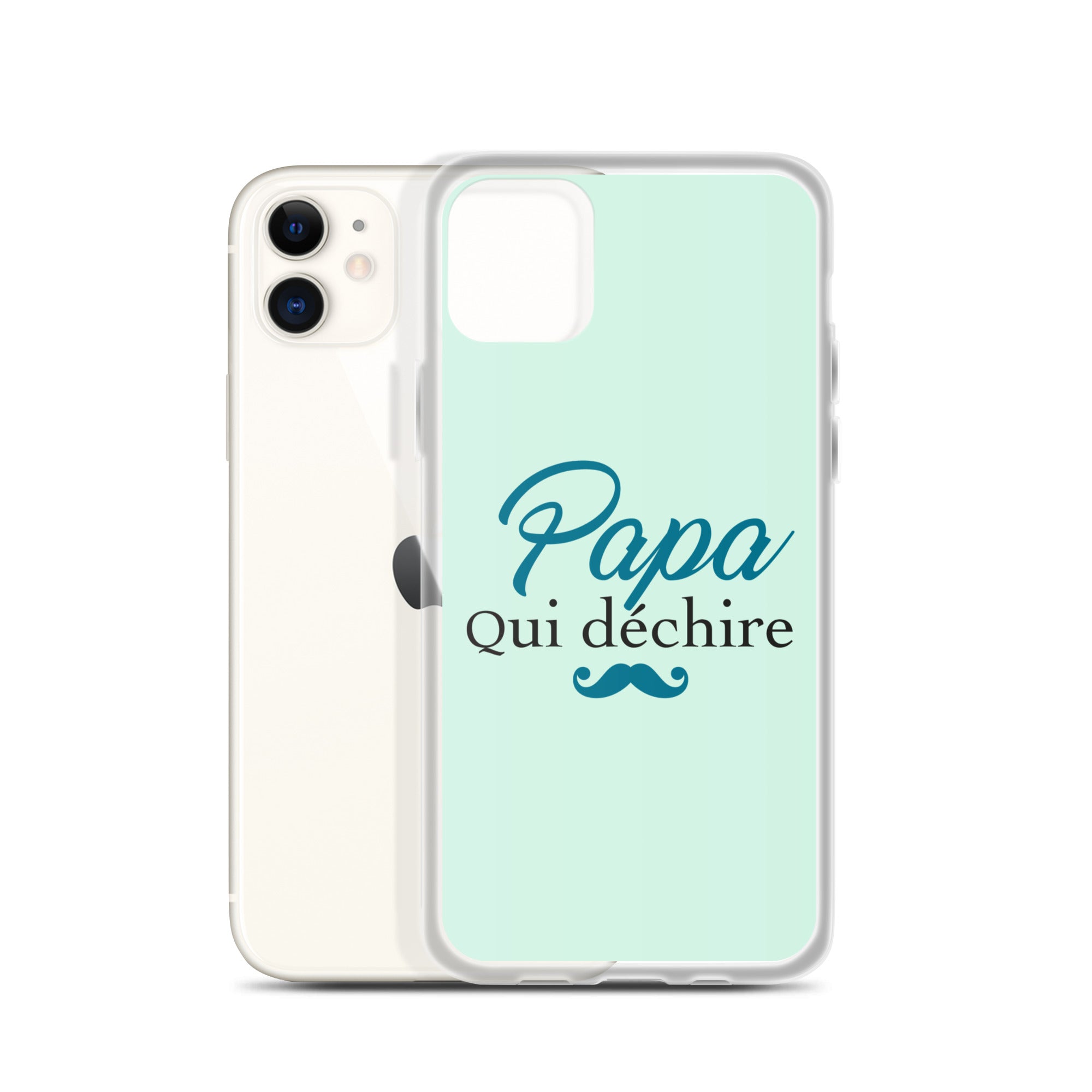 Papa qui déchire - Coque pour iPhone®