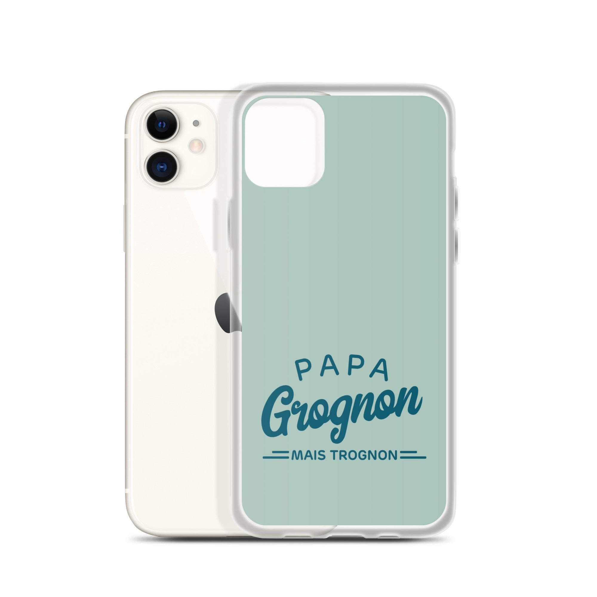 Papa grognon mais trognon - Coque pour iPhone®