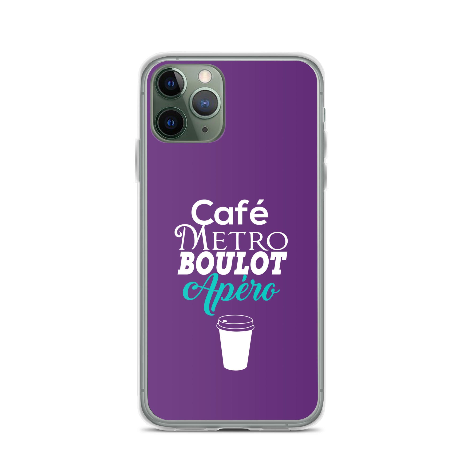 Café Métro Boulot Apéro - Coque pour iPhone®