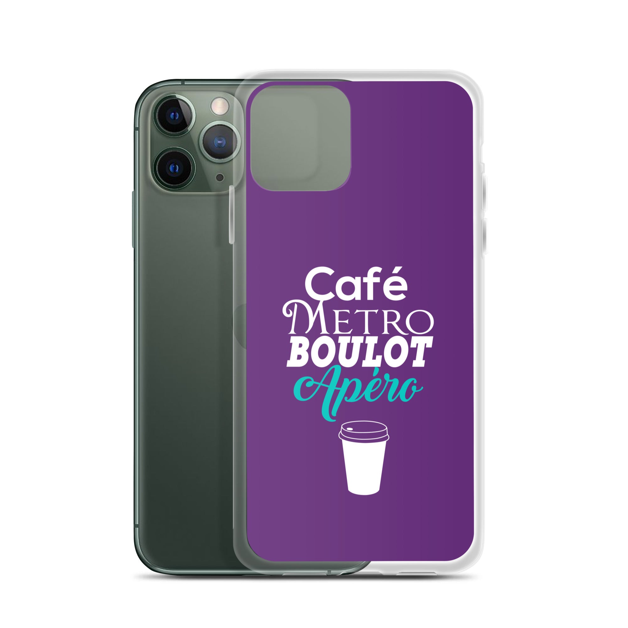 Café Métro Boulot Apéro - Coque pour iPhone®
