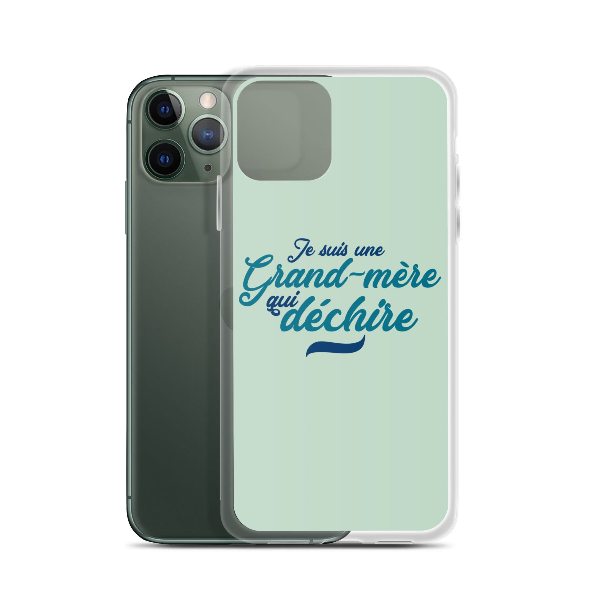 Grand-mère qui déchire - Coque pour iPhone®