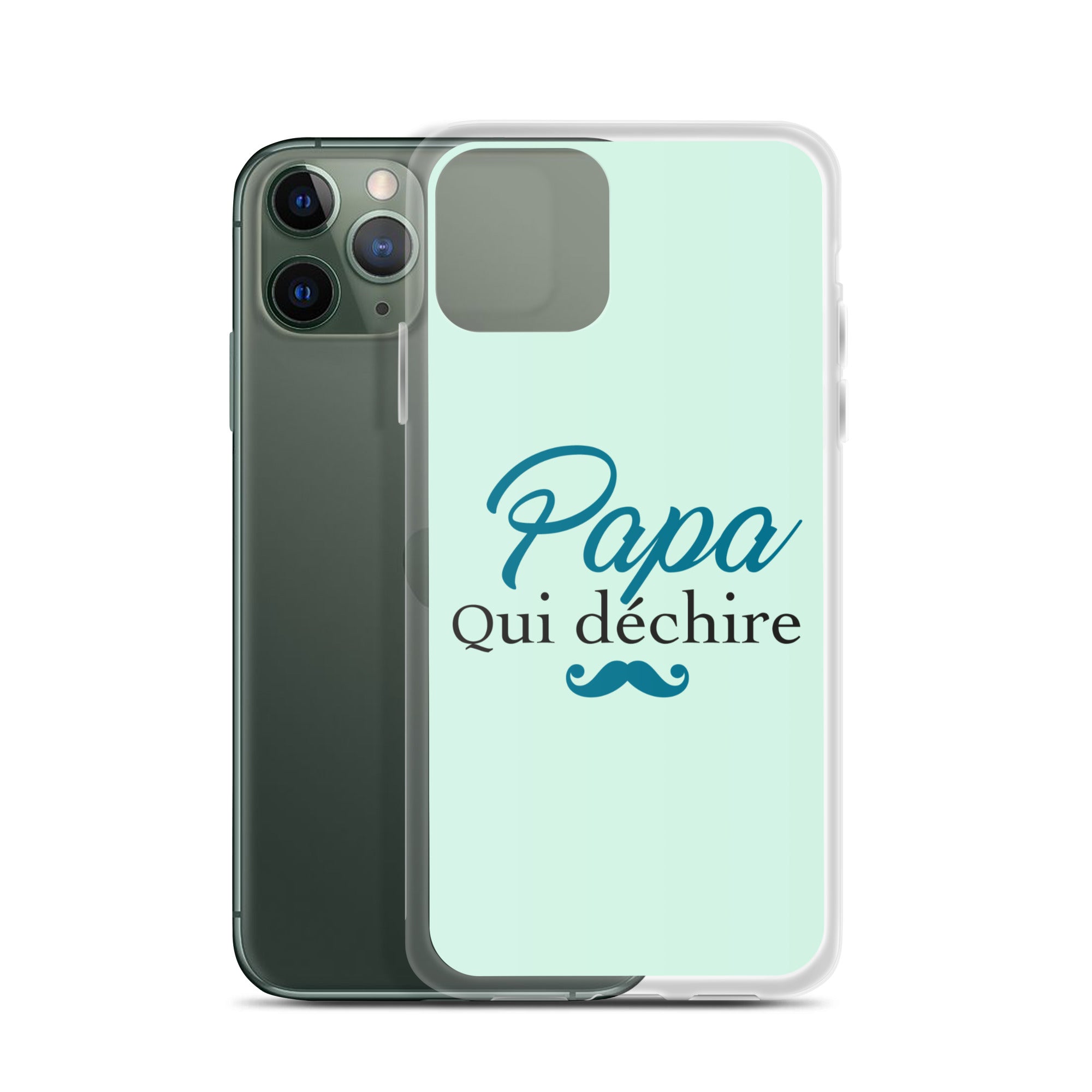Papa qui déchire - Coque pour iPhone®
