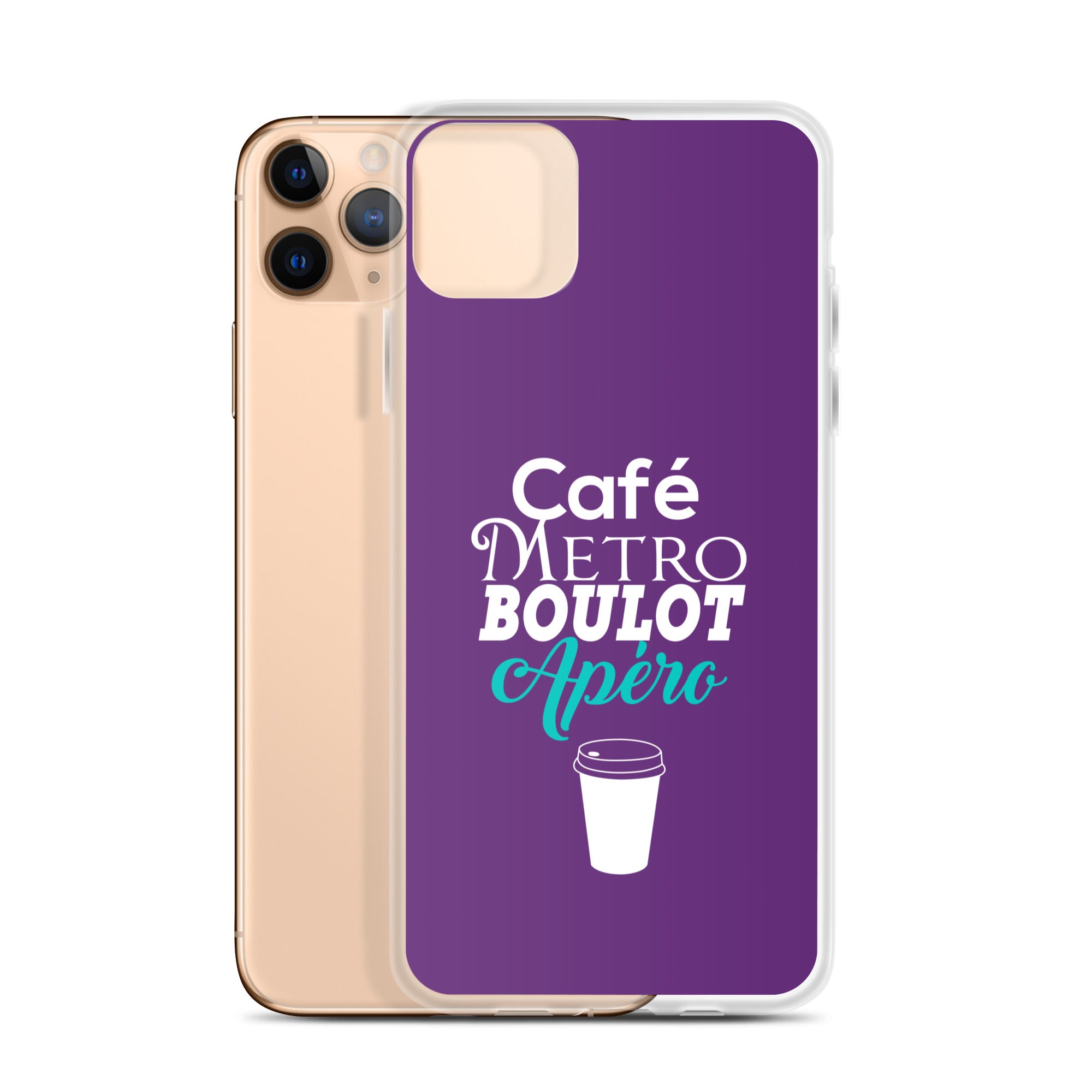Café Métro Boulot Apéro - Coque pour iPhone®