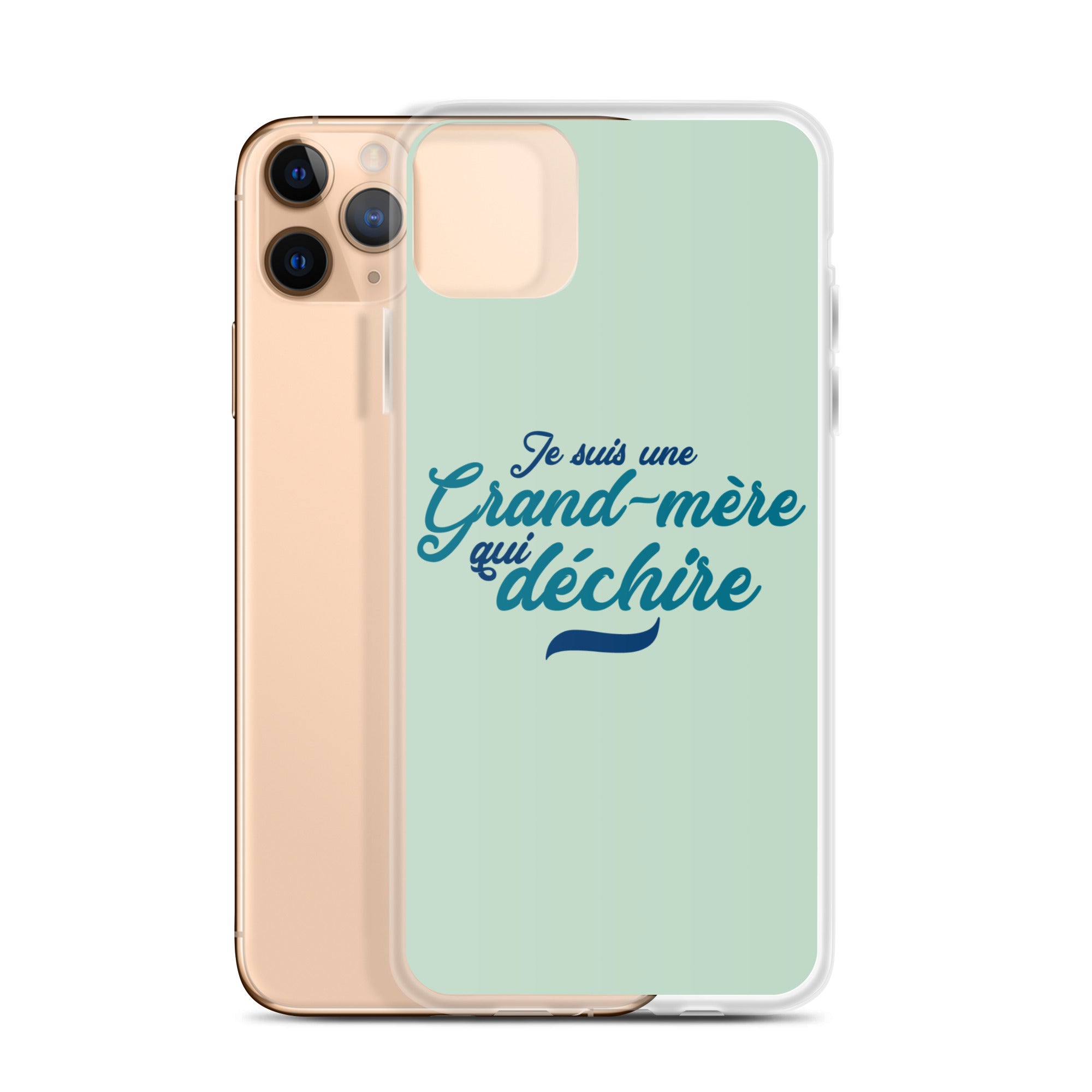 Grand-mère qui déchire - Coque pour iPhone®