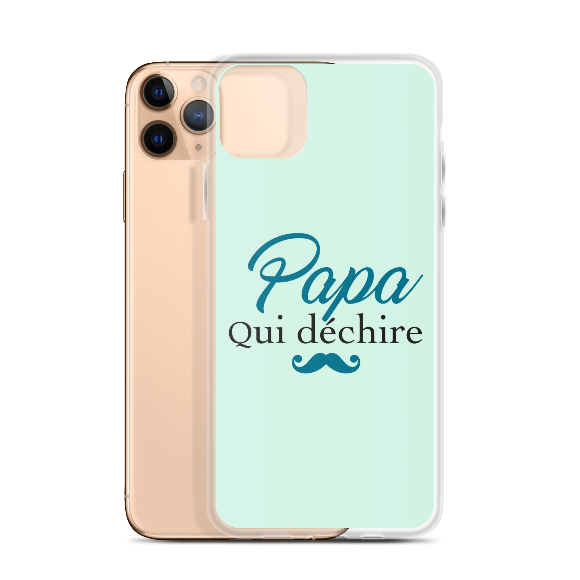 Papa qui déchire - Coque pour iPhone®