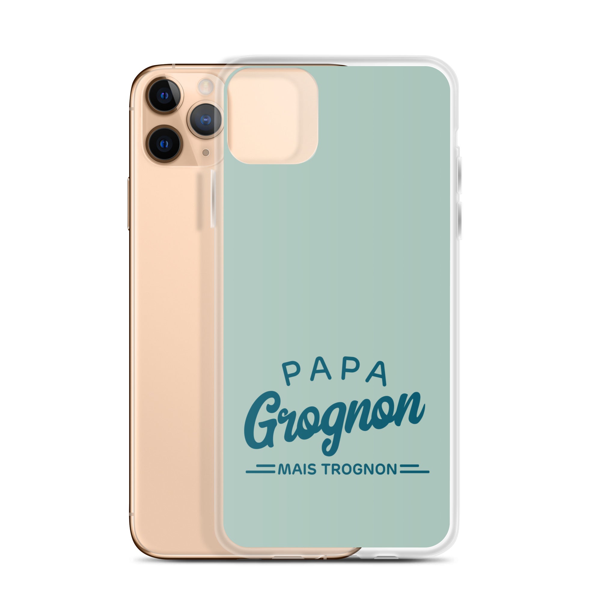 Papa grognon mais trognon - Coque pour iPhone®