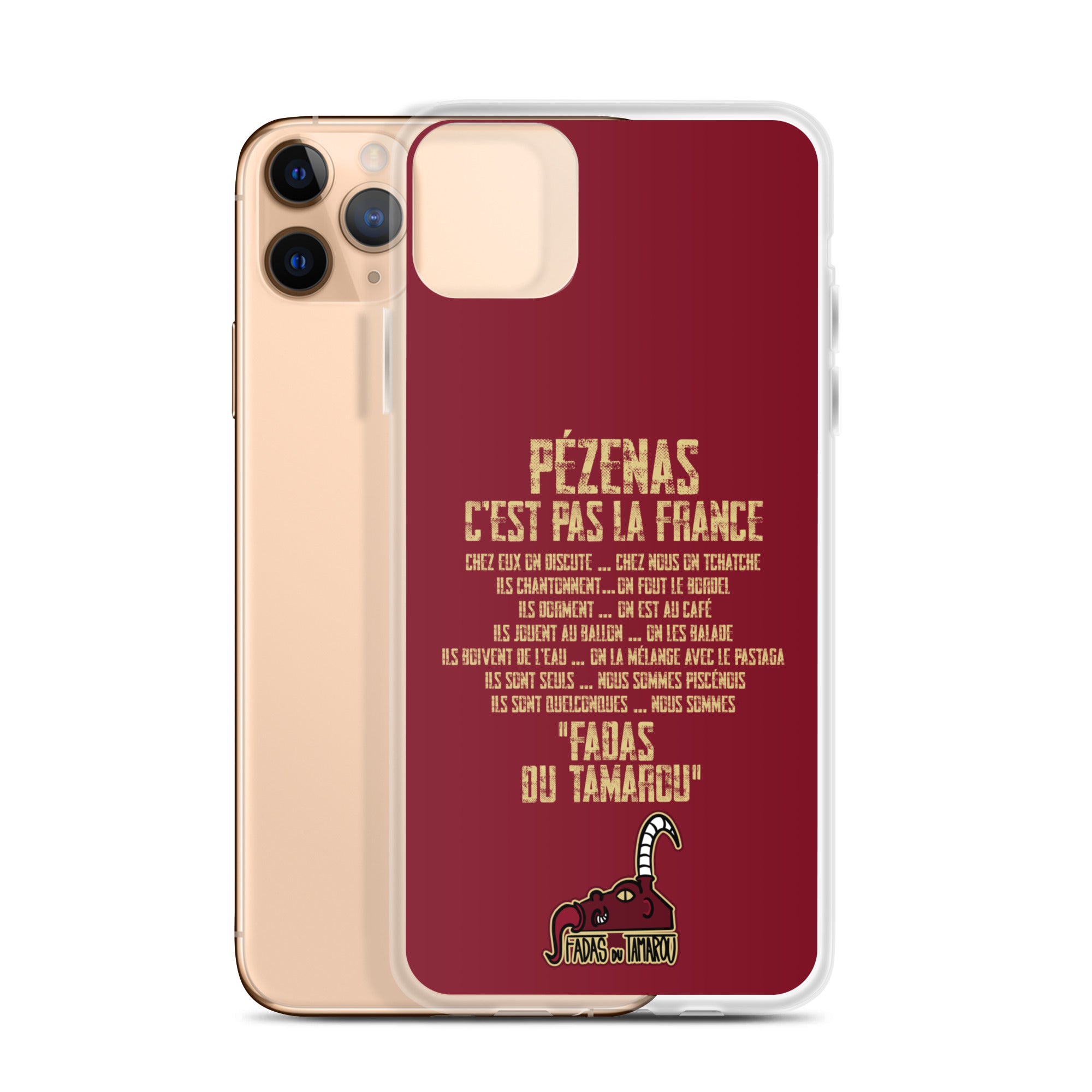Fadas du Tamarou - Coque pour iPhone® rouge