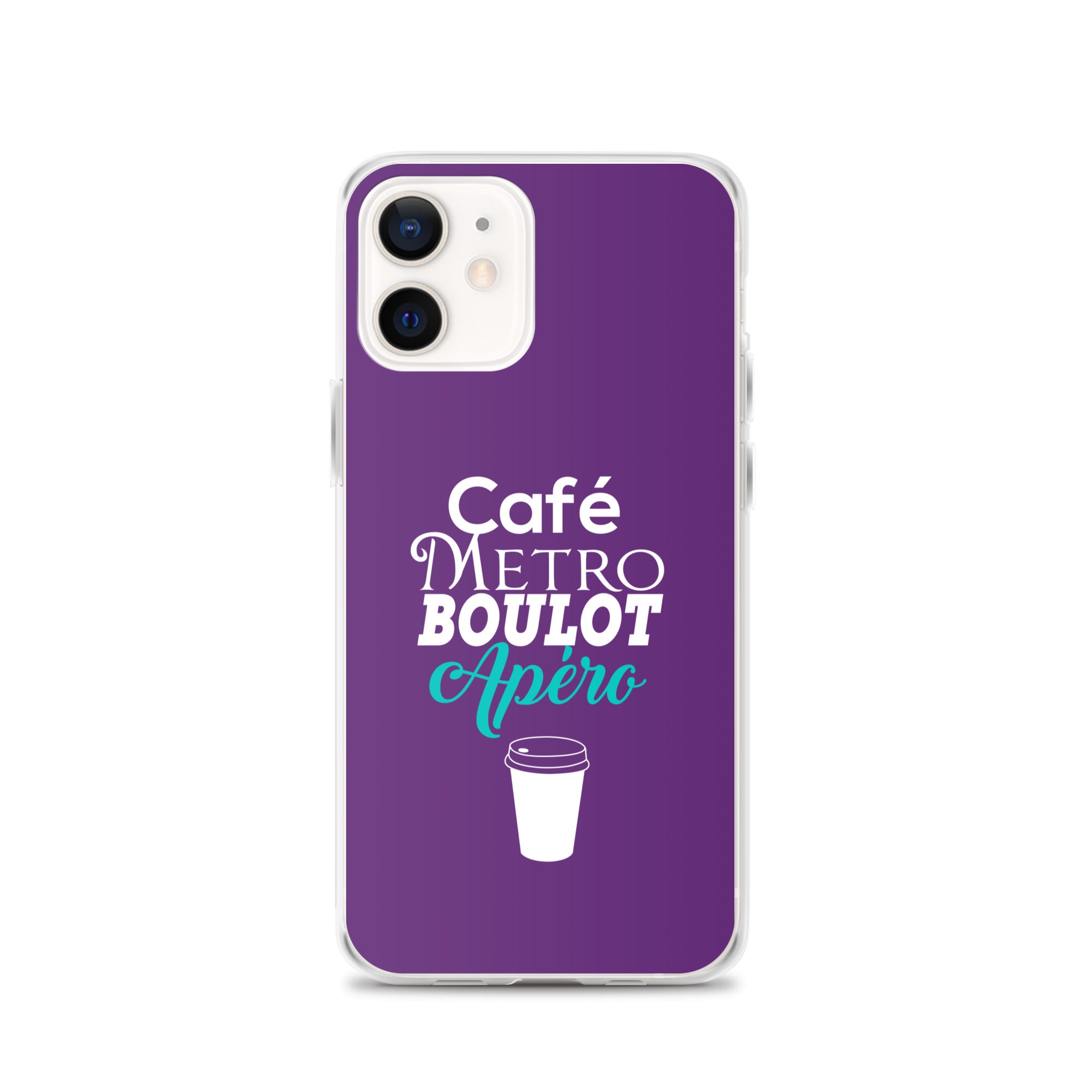 Café Métro Boulot Apéro - Coque pour iPhone®
