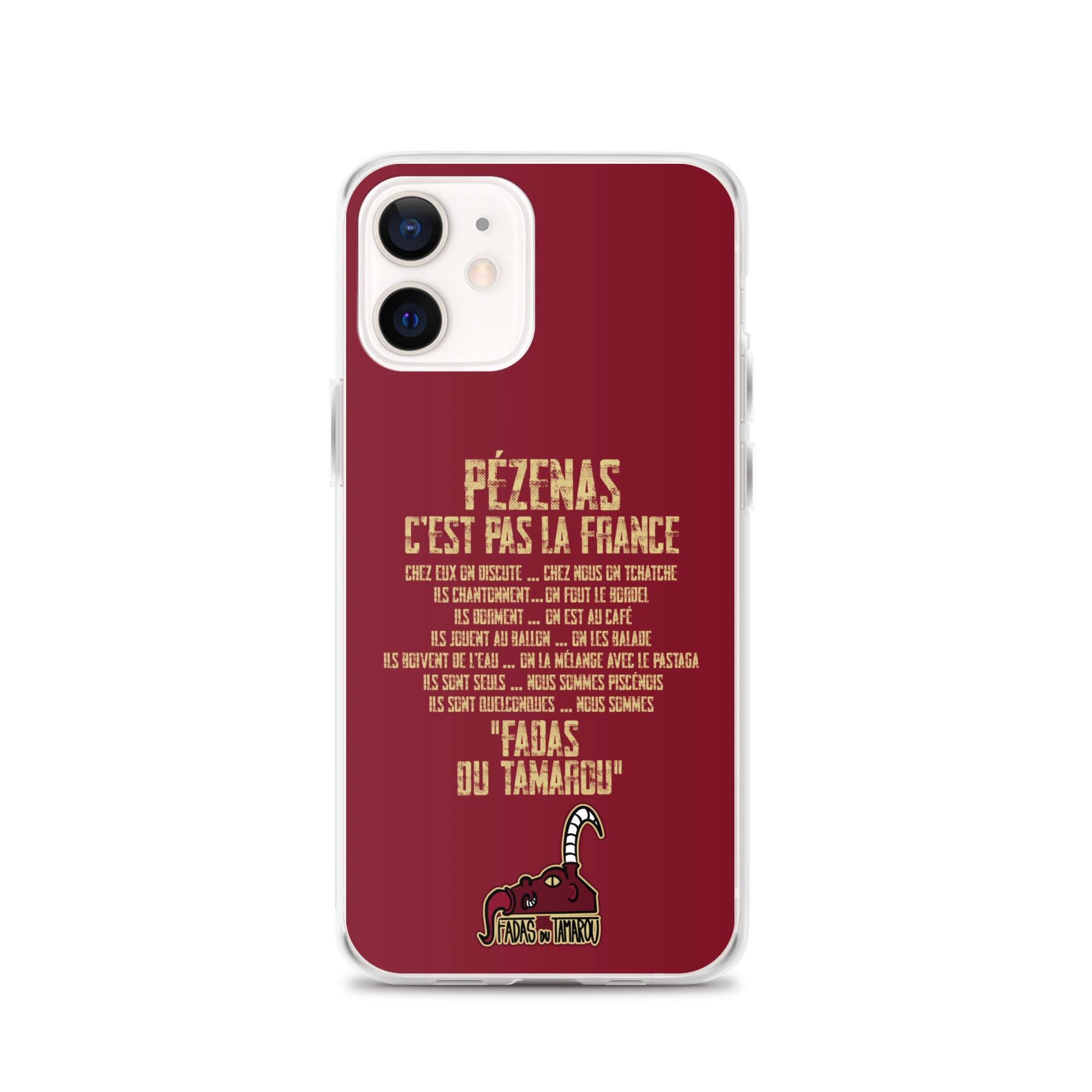 Fadas du Tamarou - Coque pour iPhone® rouge