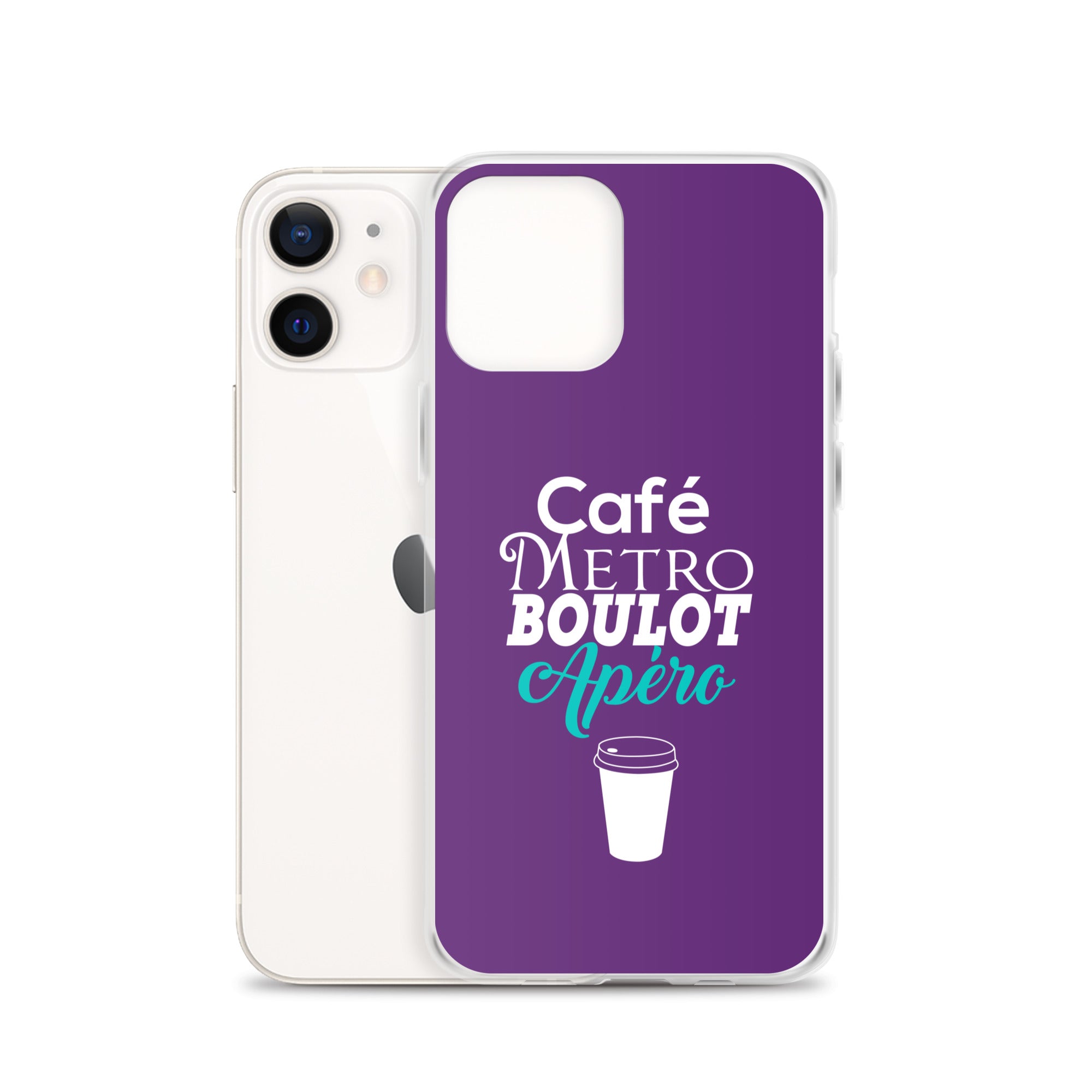 Café Métro Boulot Apéro - Coque pour iPhone®