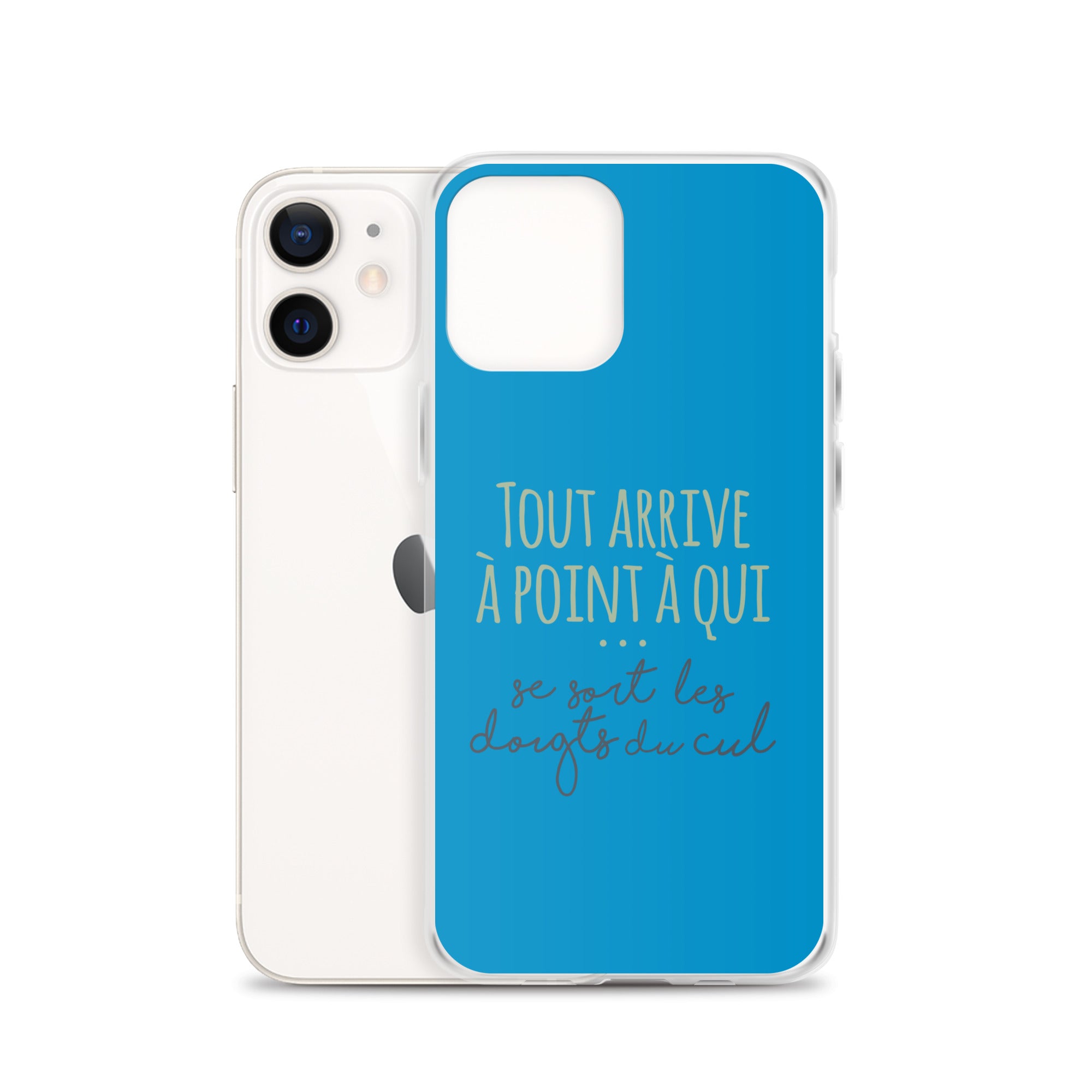 Tout arrive à point à qui se sort les doigts du cul - Coque pour iPhone®
