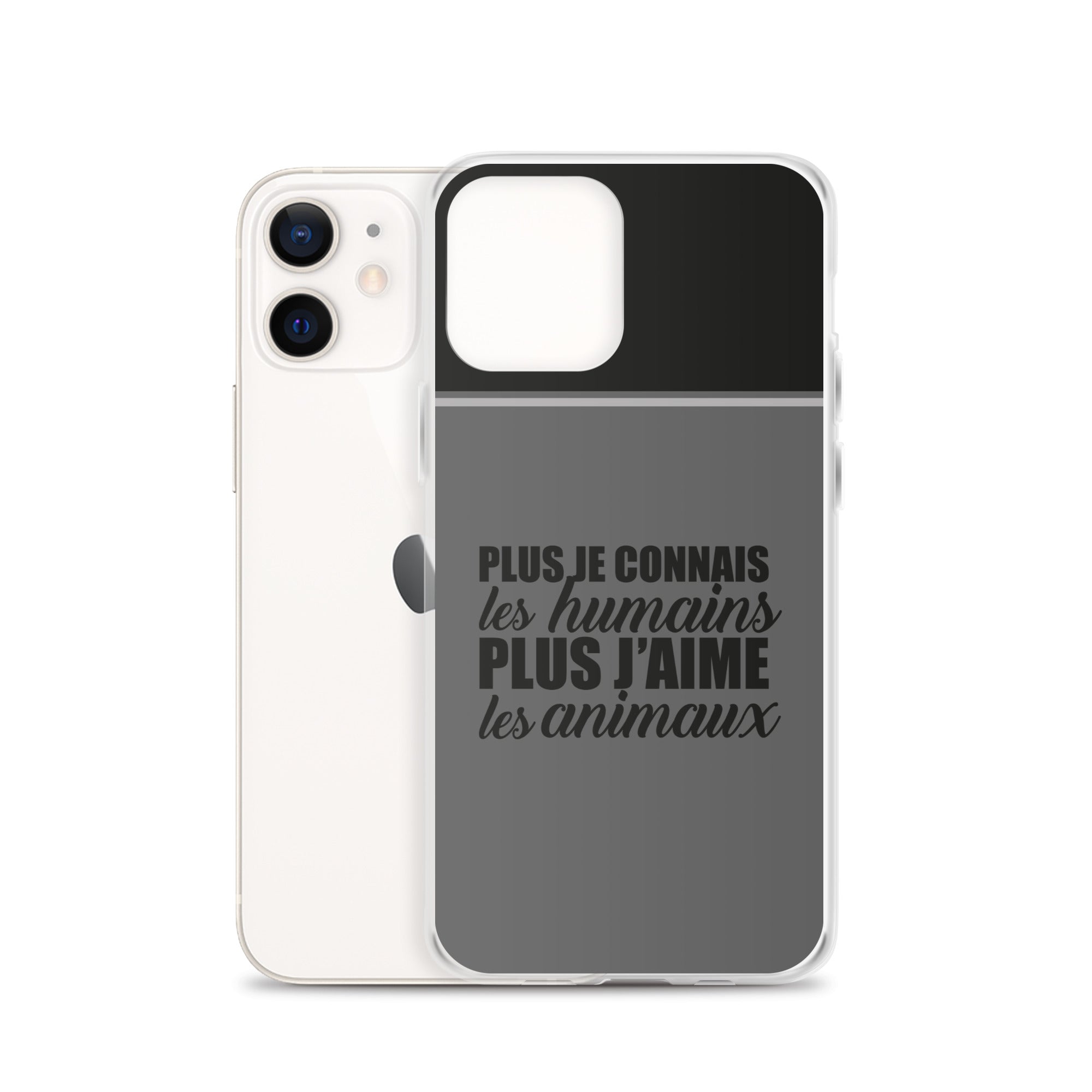Plus je connais les humains - Coque pour iPhone®