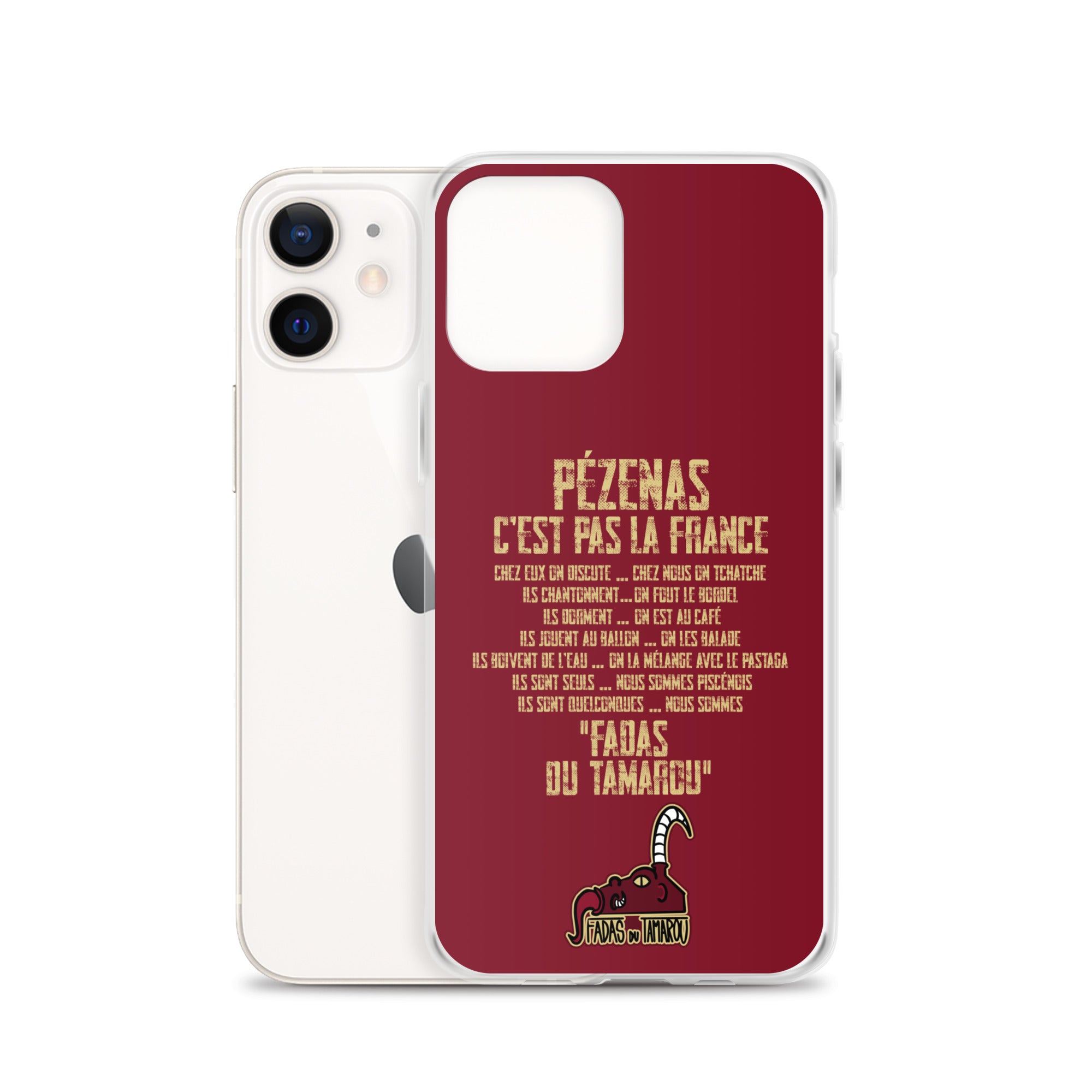Fadas du Tamarou - Coque pour iPhone® rouge