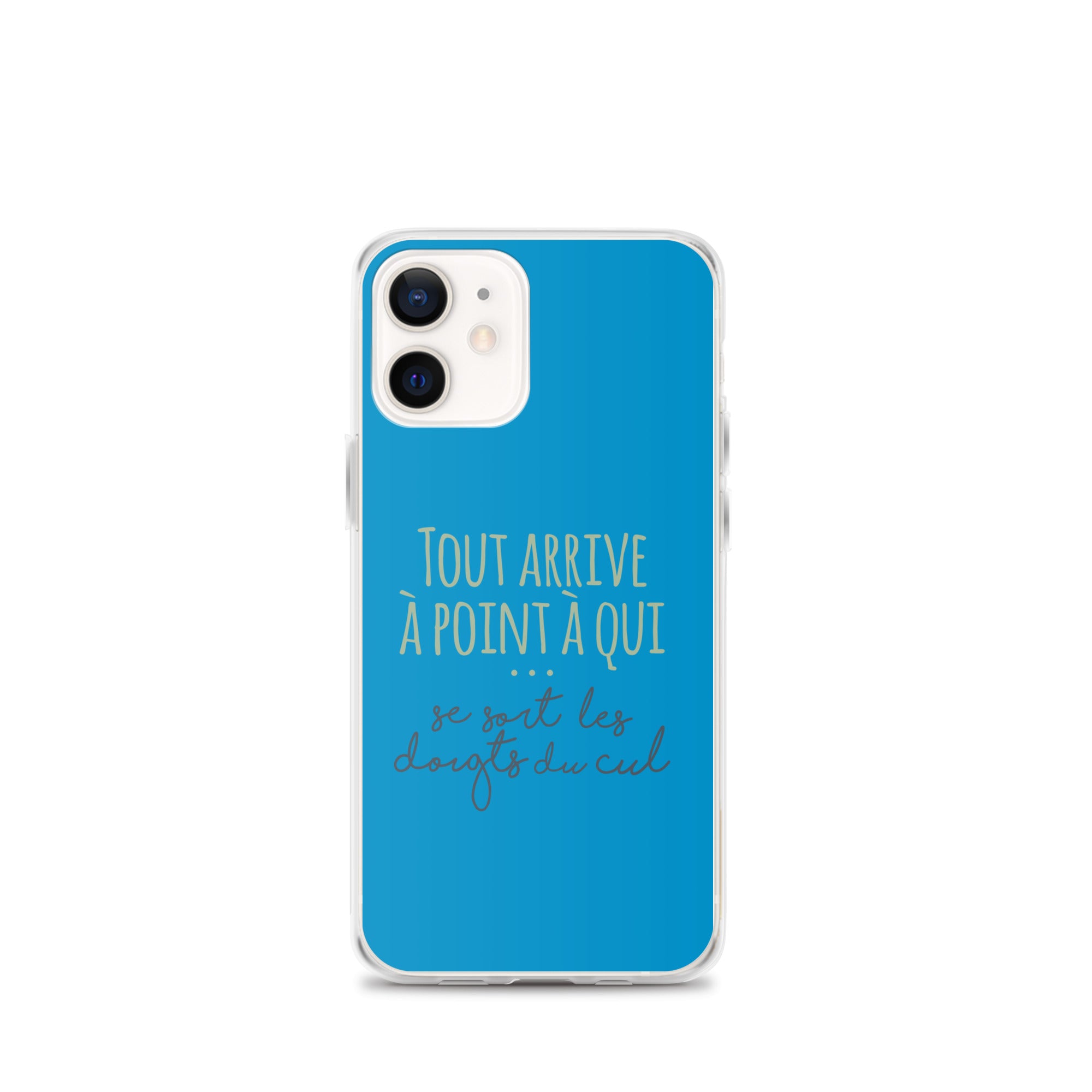 Tout arrive à point à qui se sort les doigts du cul - Coque pour iPhone®
