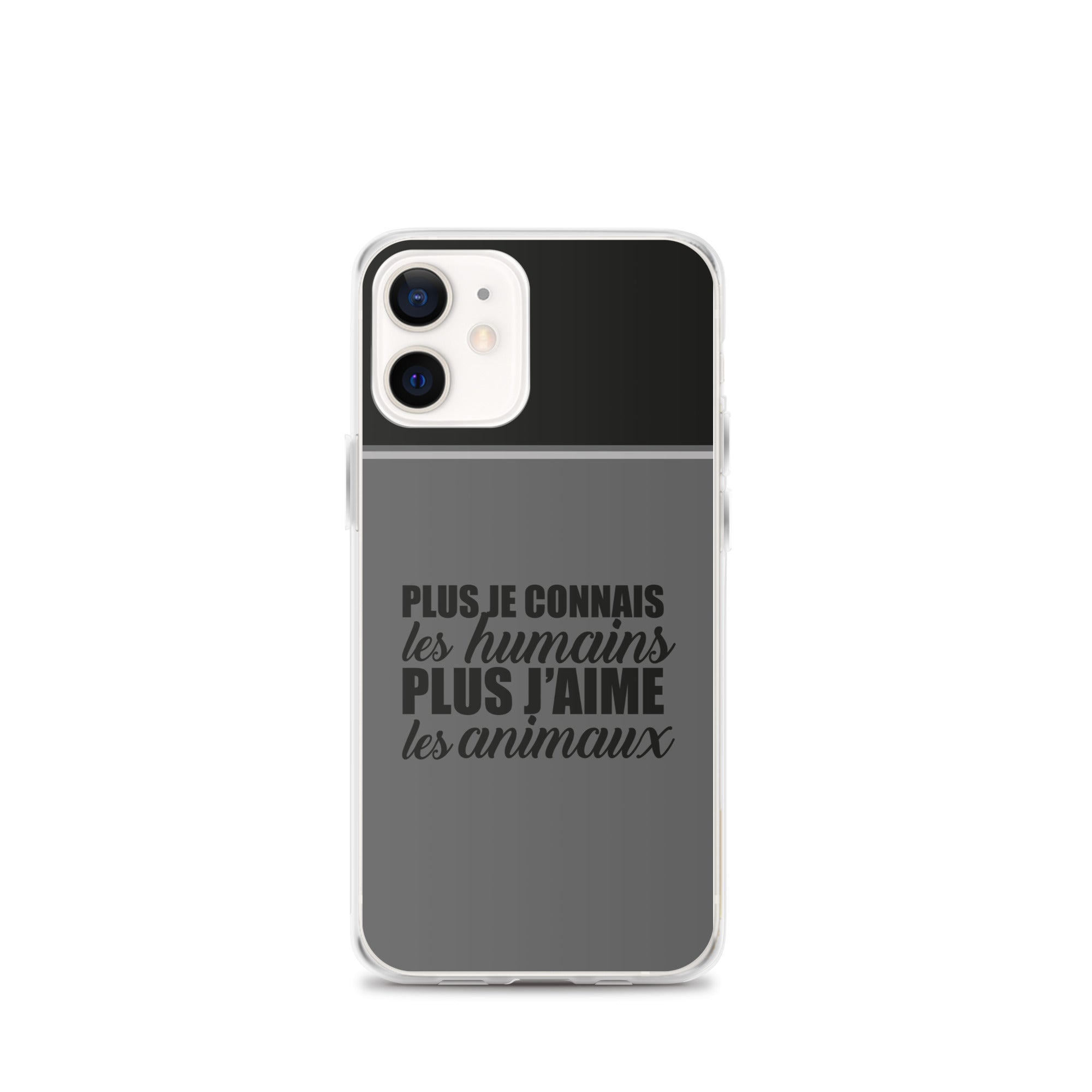 Plus je connais les humains - Coque pour iPhone®