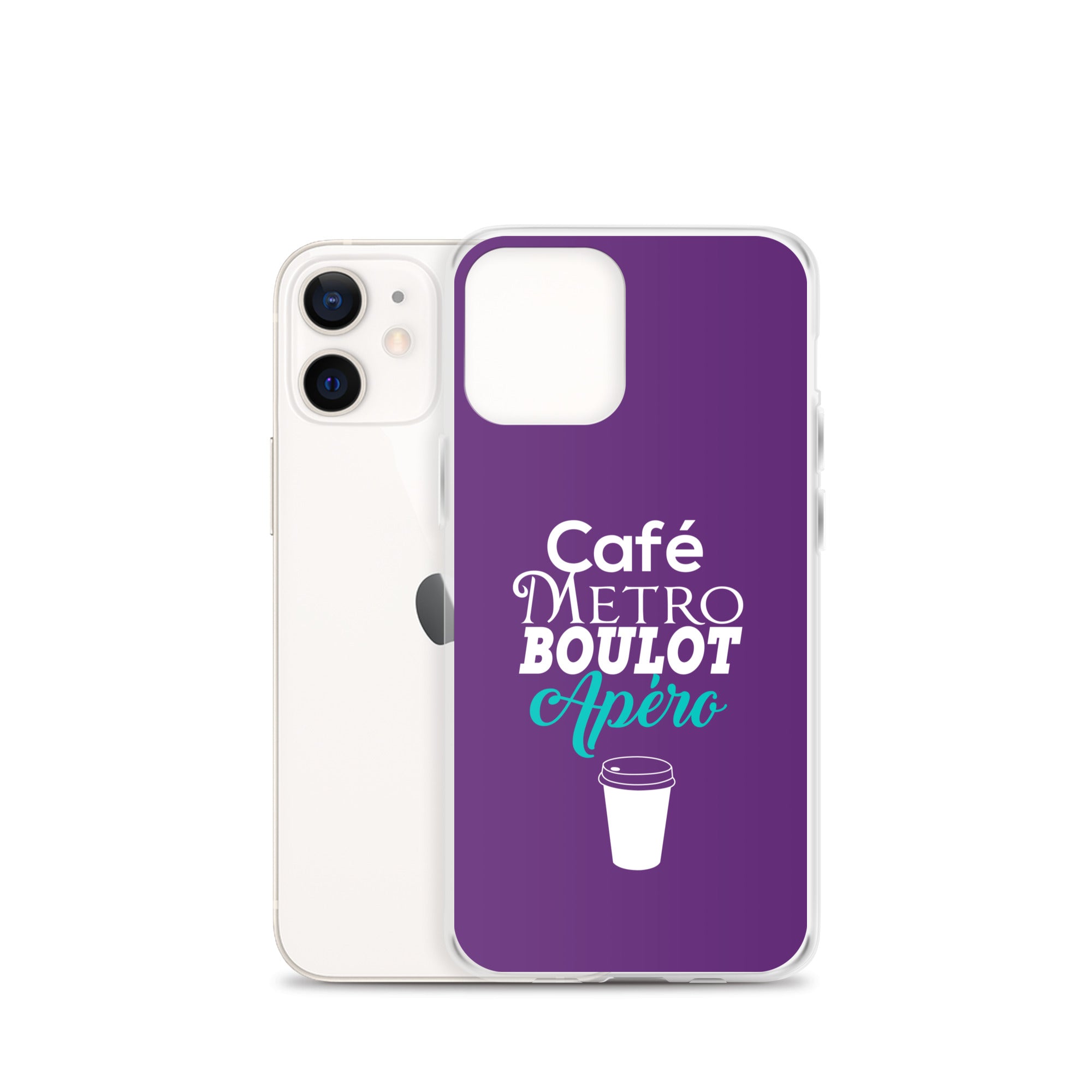 Café Métro Boulot Apéro - Coque pour iPhone®