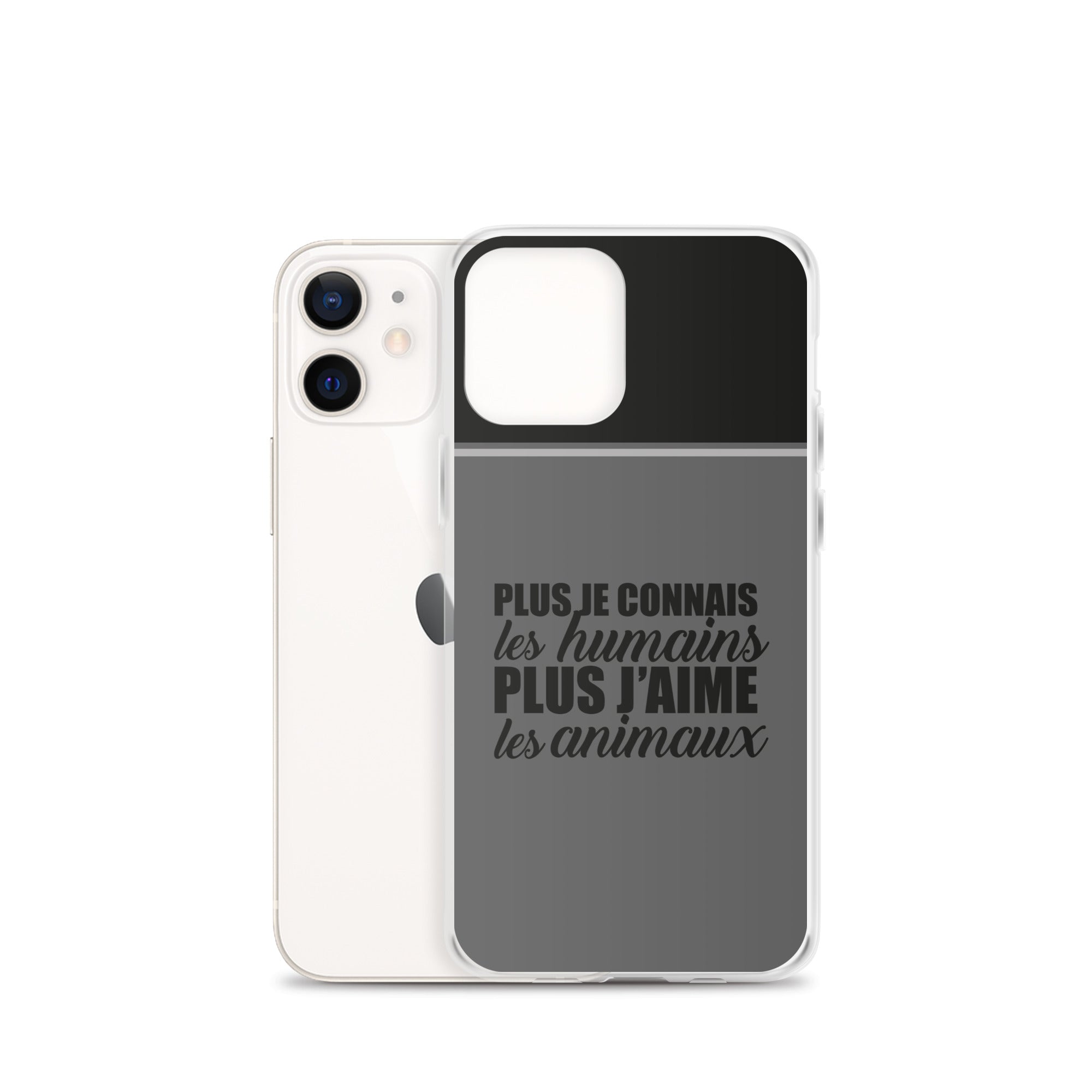 Plus je connais les humains - Coque pour iPhone®