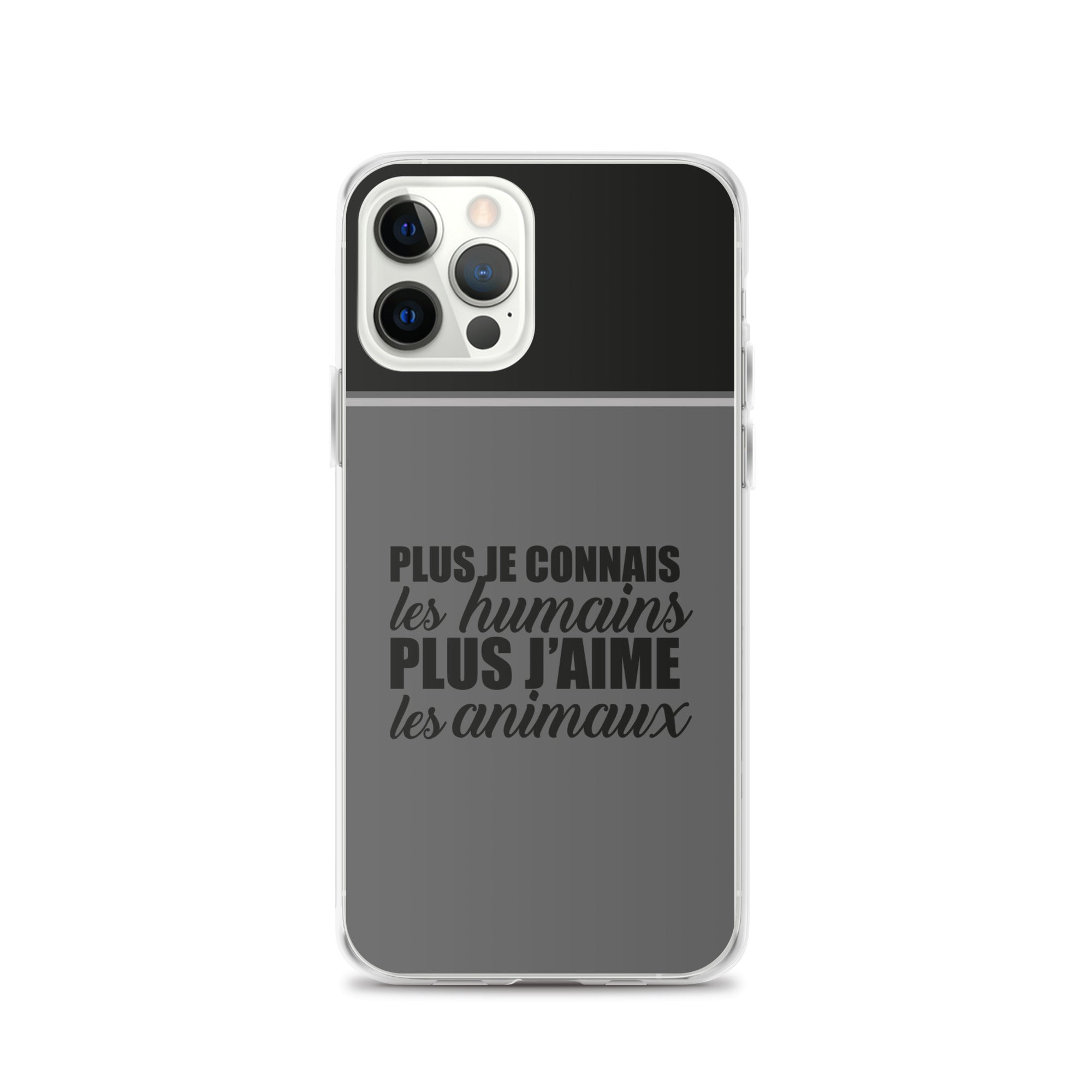 Plus je connais les humains - Coque pour iPhone®