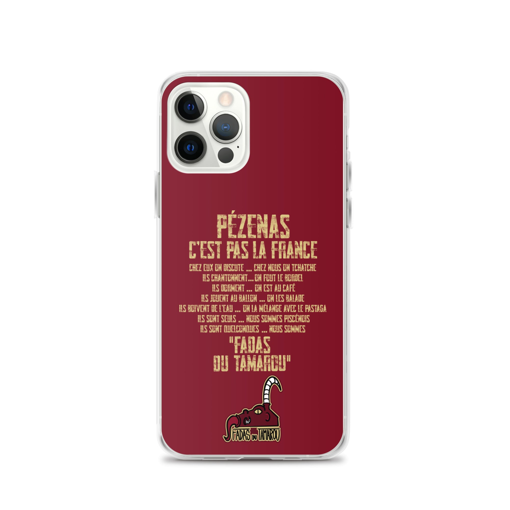 Fadas du Tamarou - Coque pour iPhone® rouge