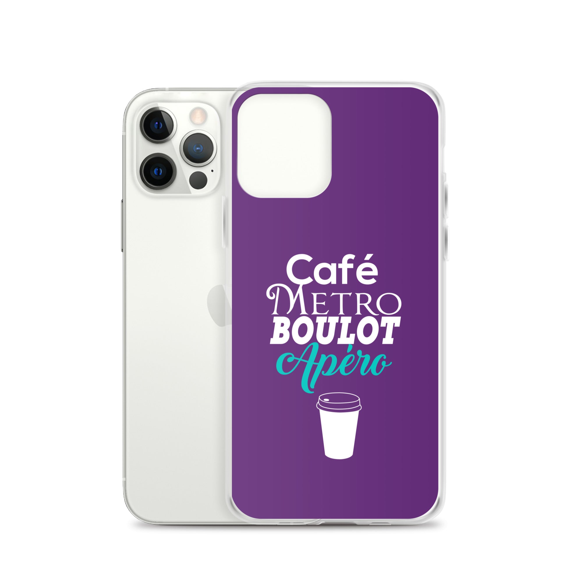 Café Métro Boulot Apéro - Coque pour iPhone®
