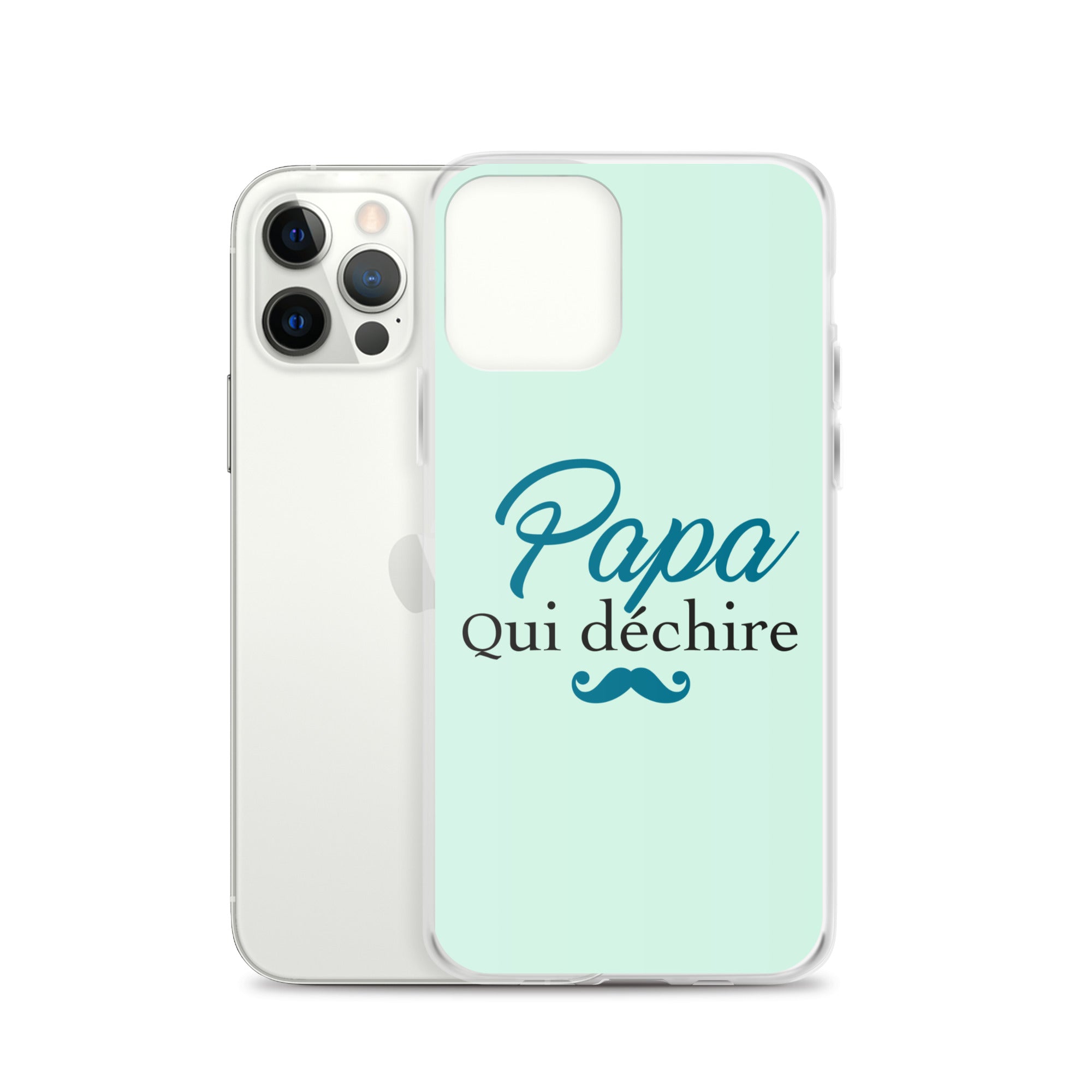 Papa qui déchire - Coque pour iPhone®