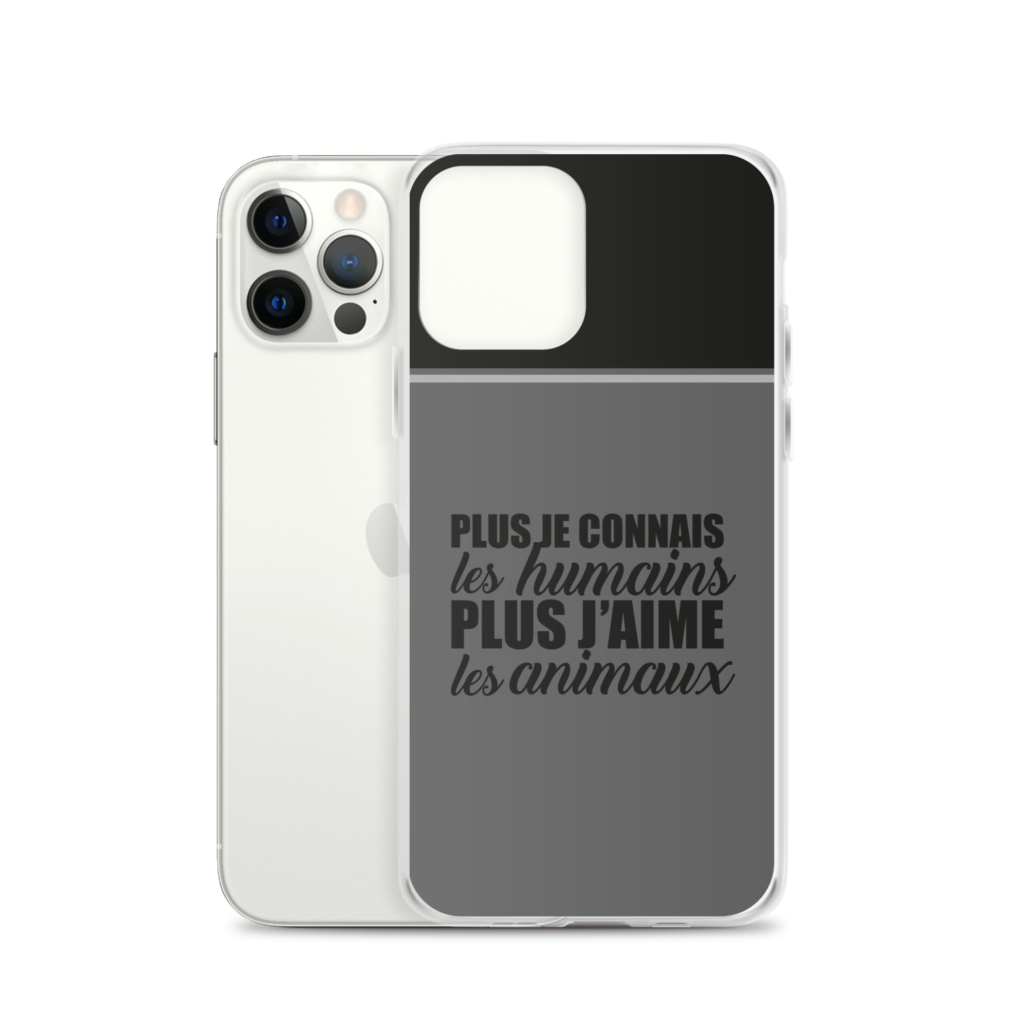Plus je connais les humains - Coque pour iPhone®