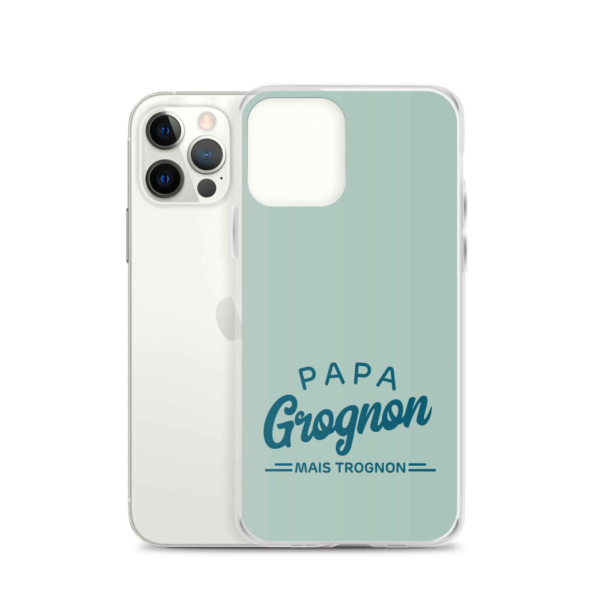 Papa grognon mais trognon - Coque pour iPhone®